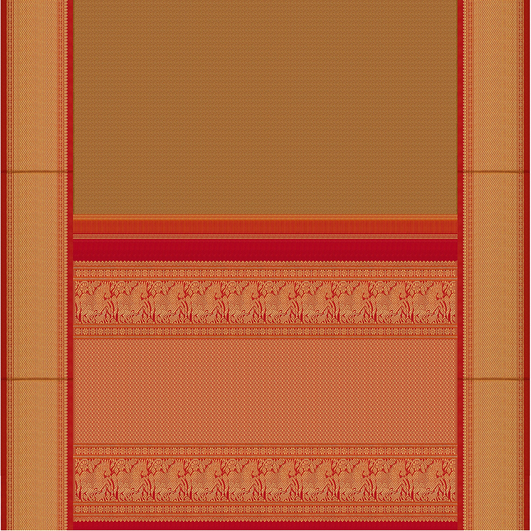 Kanakavalli Kanjivaram Silk Sari 24-040-HS001-06940 - Full View