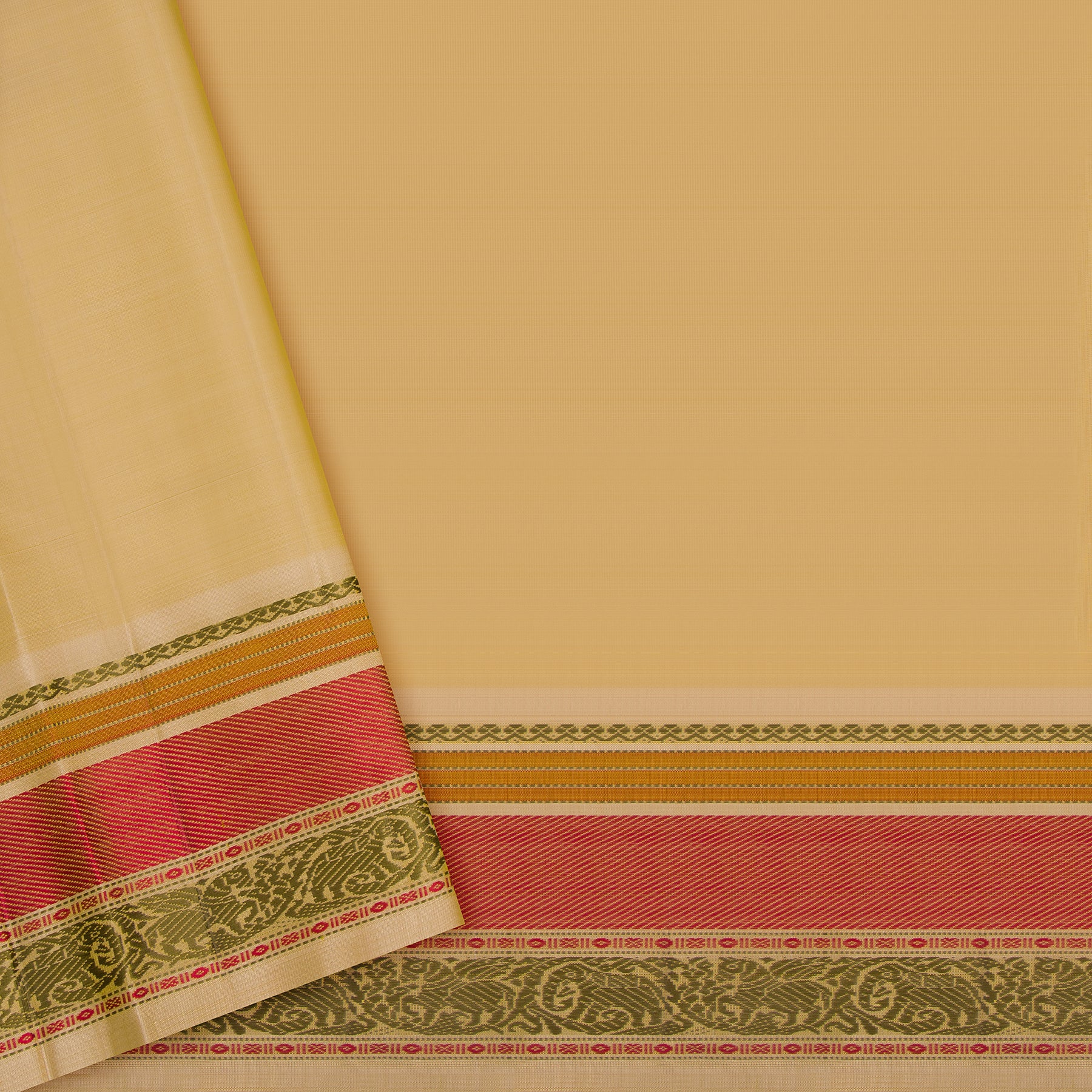 Kanakavalli Kanjivaram Silk Sari 24-040-HS001-08081 - Blouse View