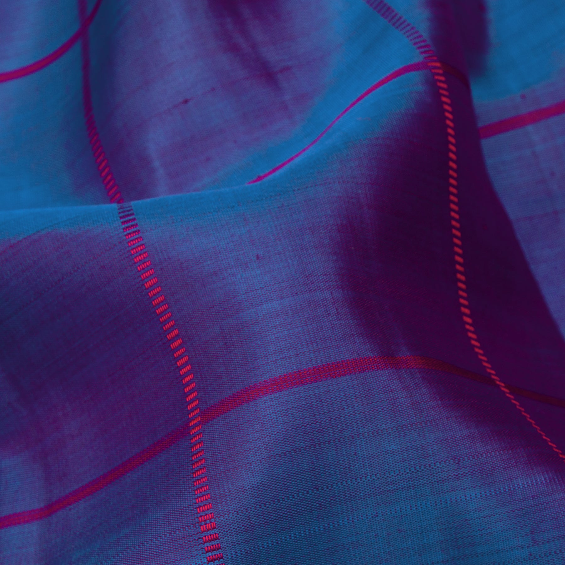 Kanakavalli Kanjivaram Silk Sari 24-040-HS001-08139 - Fabric View