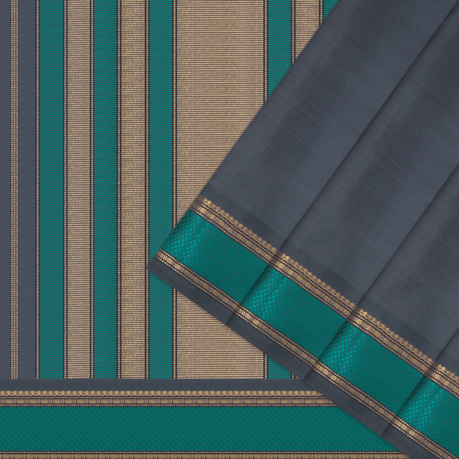 Kanakavalli Kanjivaram Silk Sari 24-040-HS001-08150 - Cover View