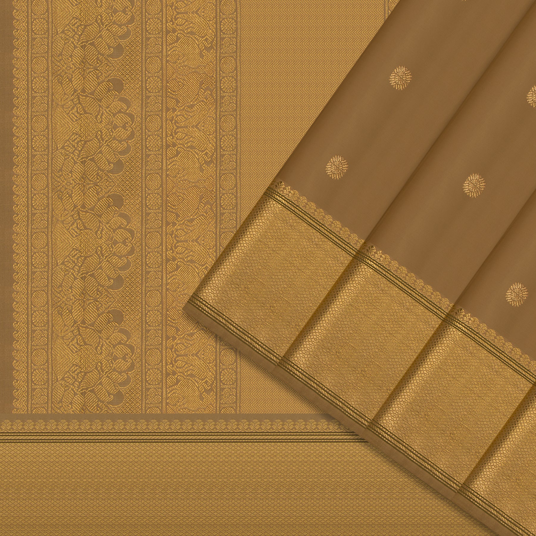 Kanakavalli Kanjivaram Silk Sari 24-040-HS001-10479 - Cover View