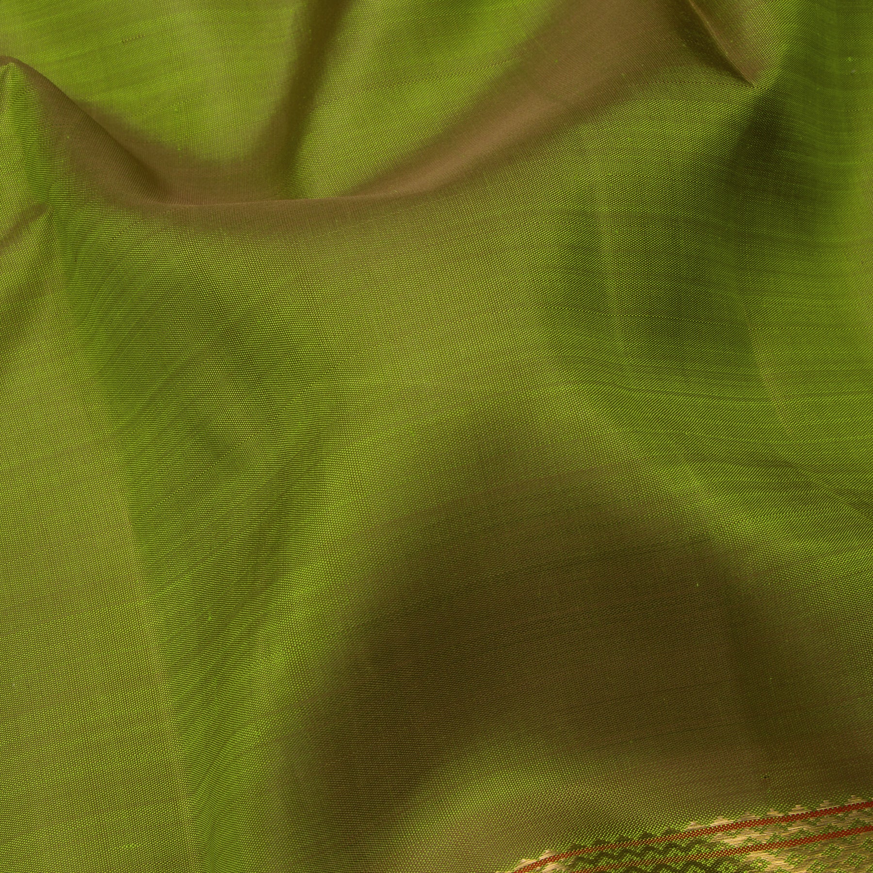 Kanakavalli Kanjivaram Silk Sari 24-040-HS001-10486 - Fabric View