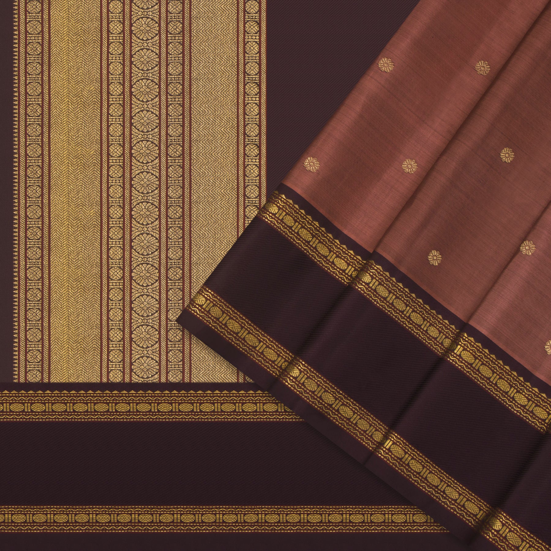 Kanakavalli Kanjivaram Silk Sari 24-040-HS001-10491 - Cover View