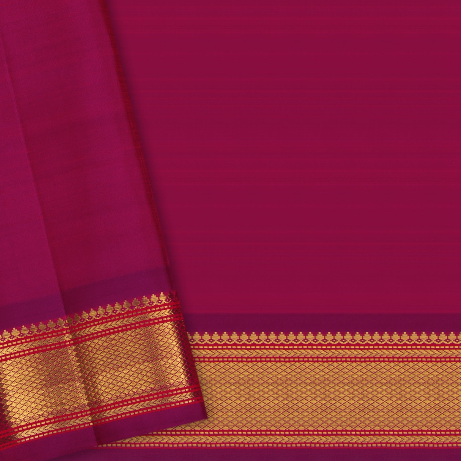 Kanakavalli Kanjivaram Silk Sari 24-040-HS001-10495 - Blouse View