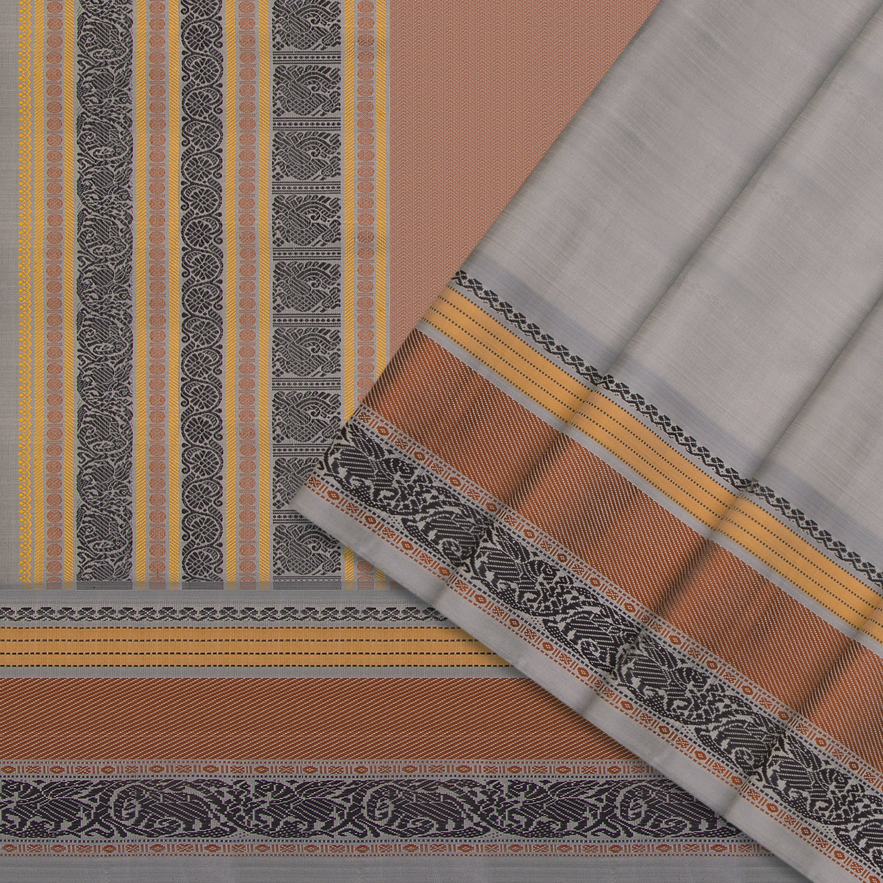 Kanakavalli Kanjivaram Silk Sari 24-040-HS001-10497 - Cover View
