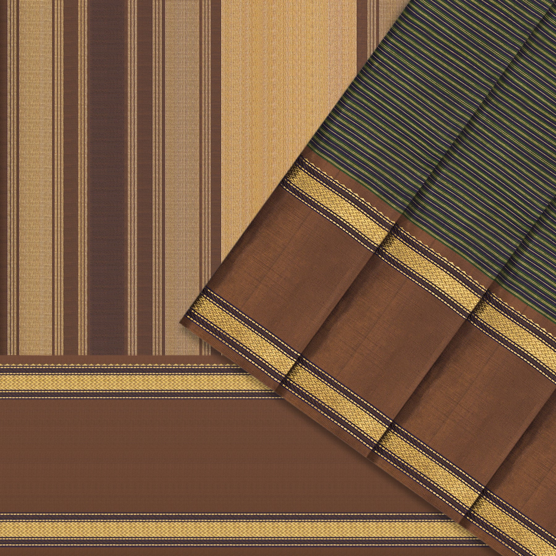 Kanakavalli Kanjivaram Silk Sari 24-040-HS001-10501 - Cover View