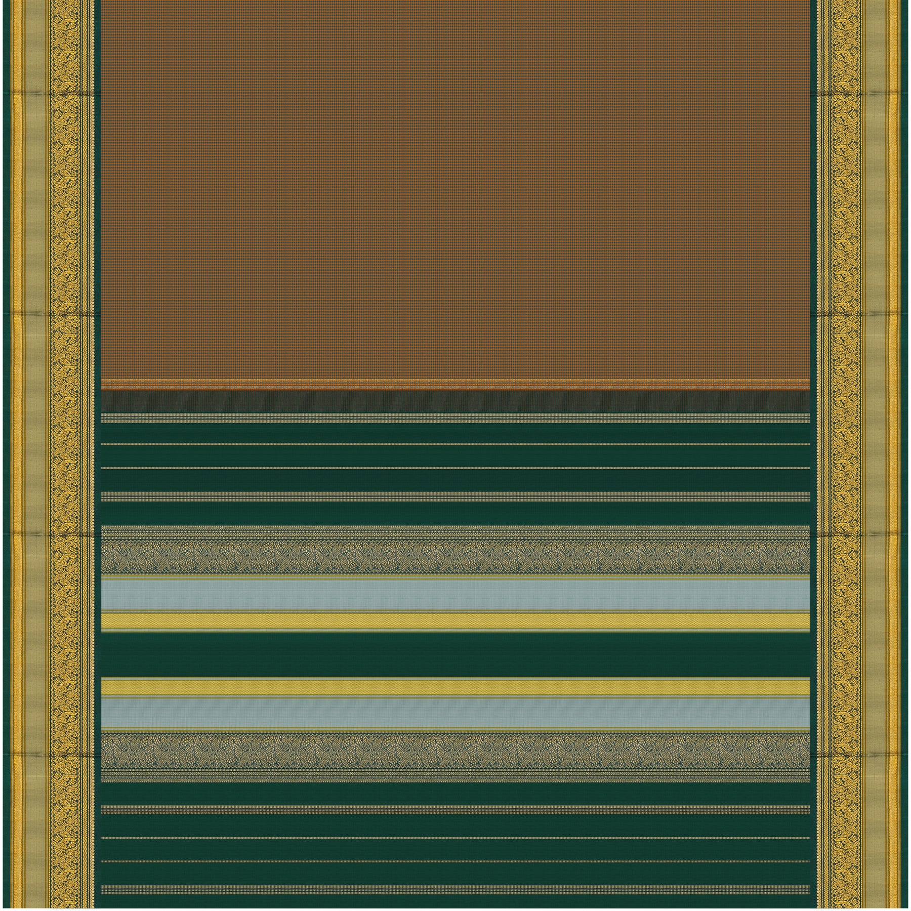 Kanakavalli Kanjivaram Silk Sari 24-595-HS001-13761 - Full View