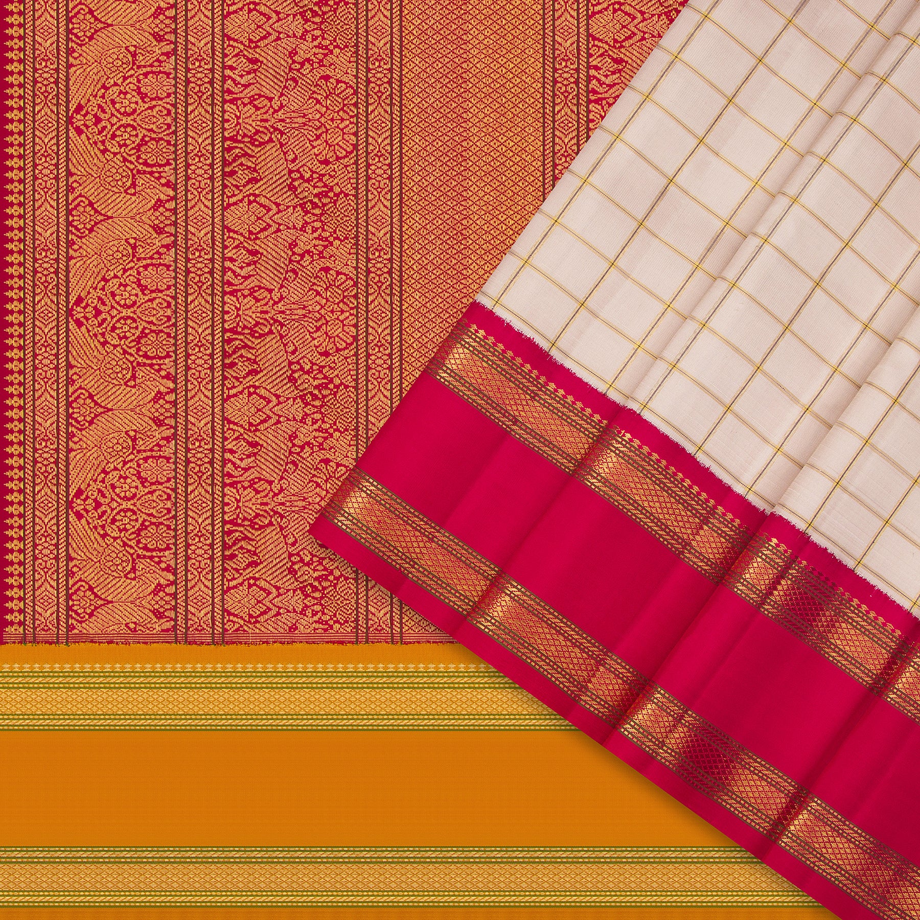 Kanakavalli Kanjivaram Silk Sari 24-040-HS001-10510 - Cover View