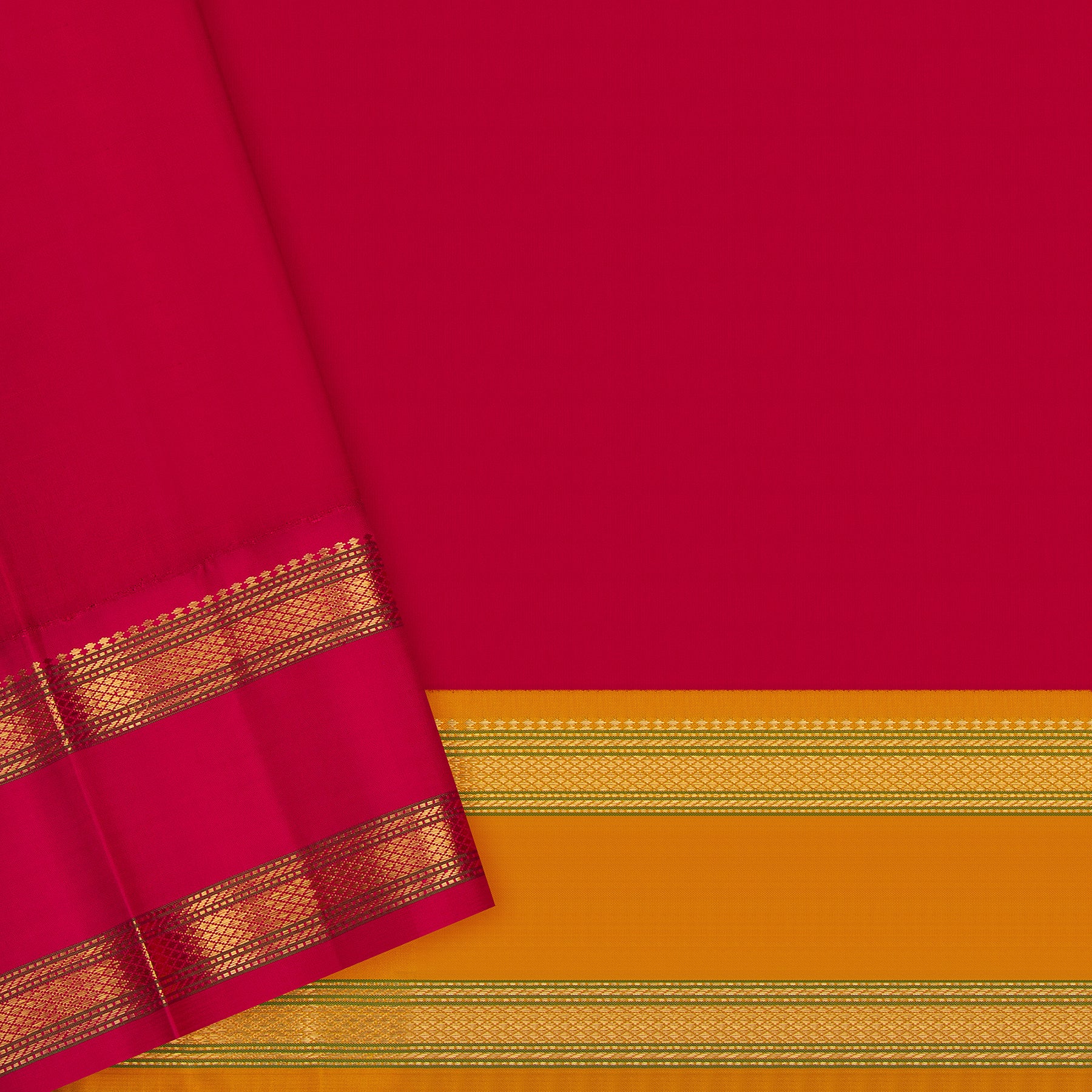 Kanakavalli Kanjivaram Silk Sari 24-040-HS001-10510 - Blouse View