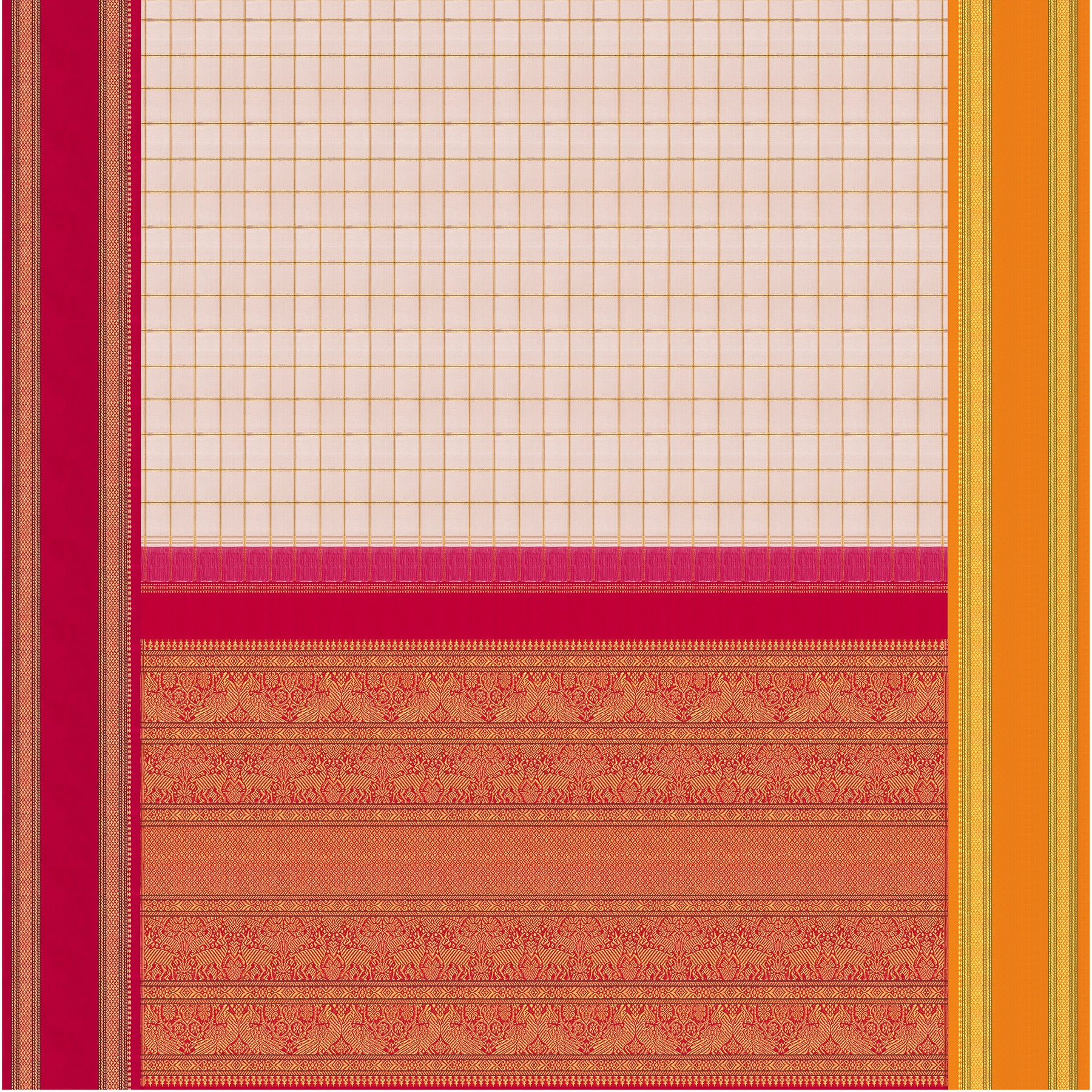 Kanakavalli Kanjivaram Silk Sari 24-040-HS001-10510 - Full View