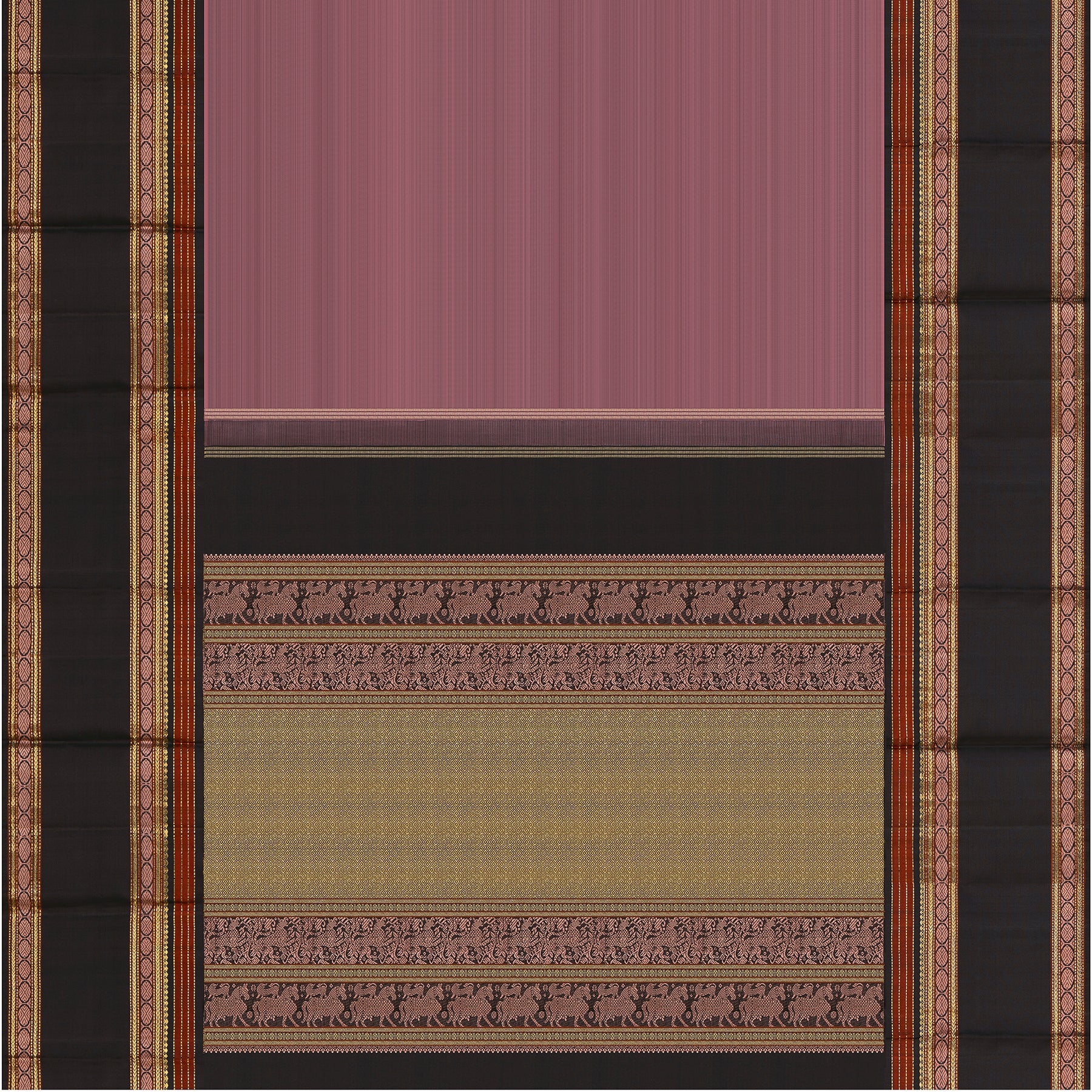 Kanakavalli Kanjivaram Silk Sari 24-040-HS001-10511 - Full View