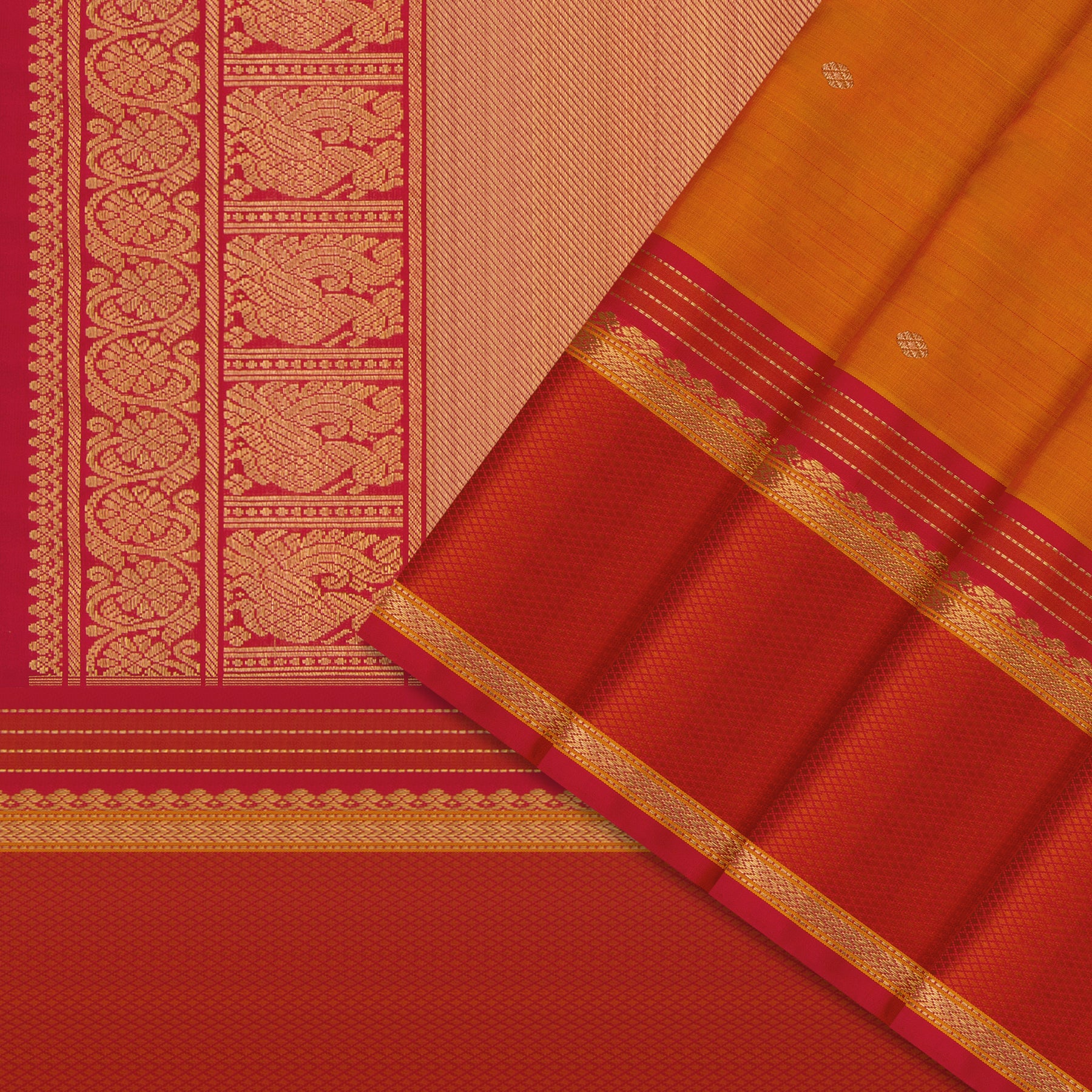 Kanakavalli Kanjivaram Silk Sari 24-040-HS001-10924 - Cover View