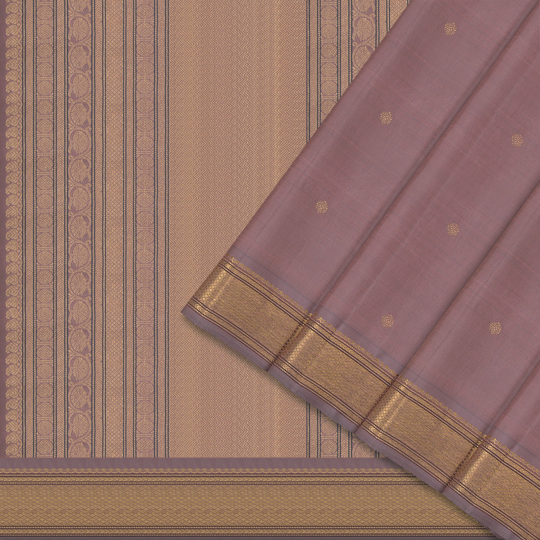 Kanakavalli Kanjivaram Silk Sari 24-040-HS001-10929 - Cover View