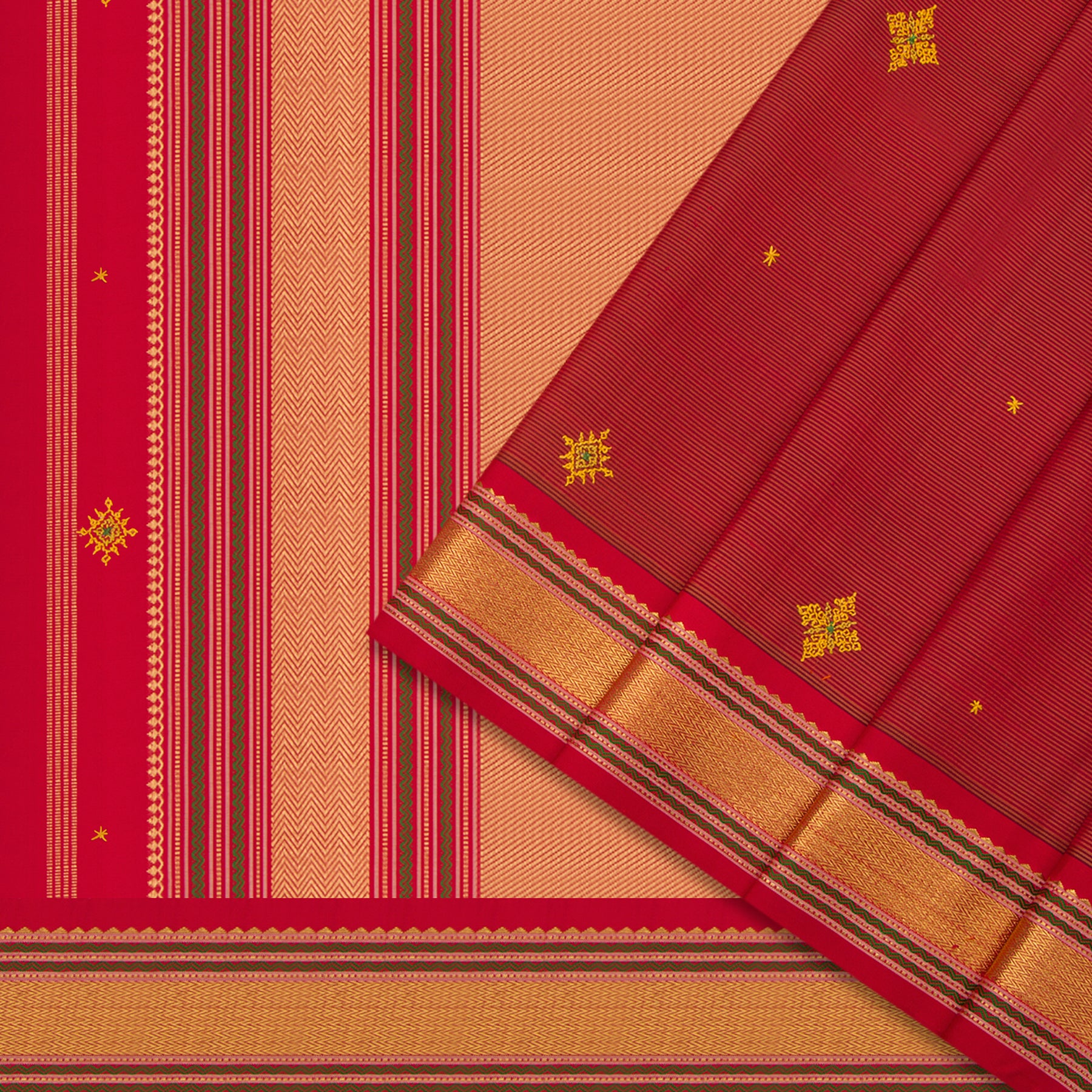 Kanakavalli Kanjivaram Silk Sari 24-040-HS001-10942