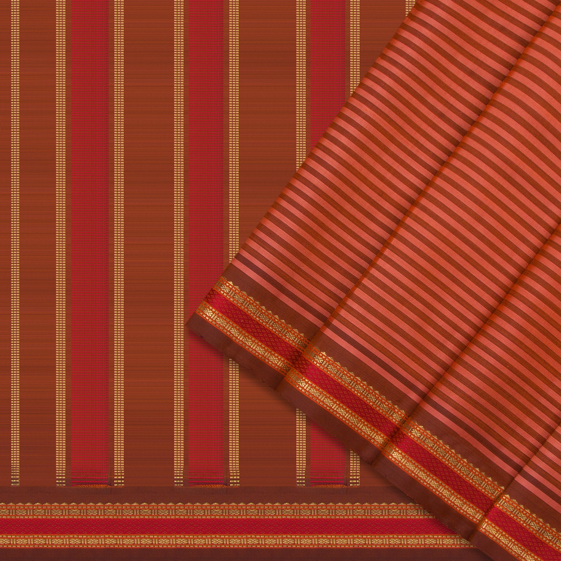 Kanakavalli Kanjivaram Silk Sari 24-040-HS001-11912 - Cover View