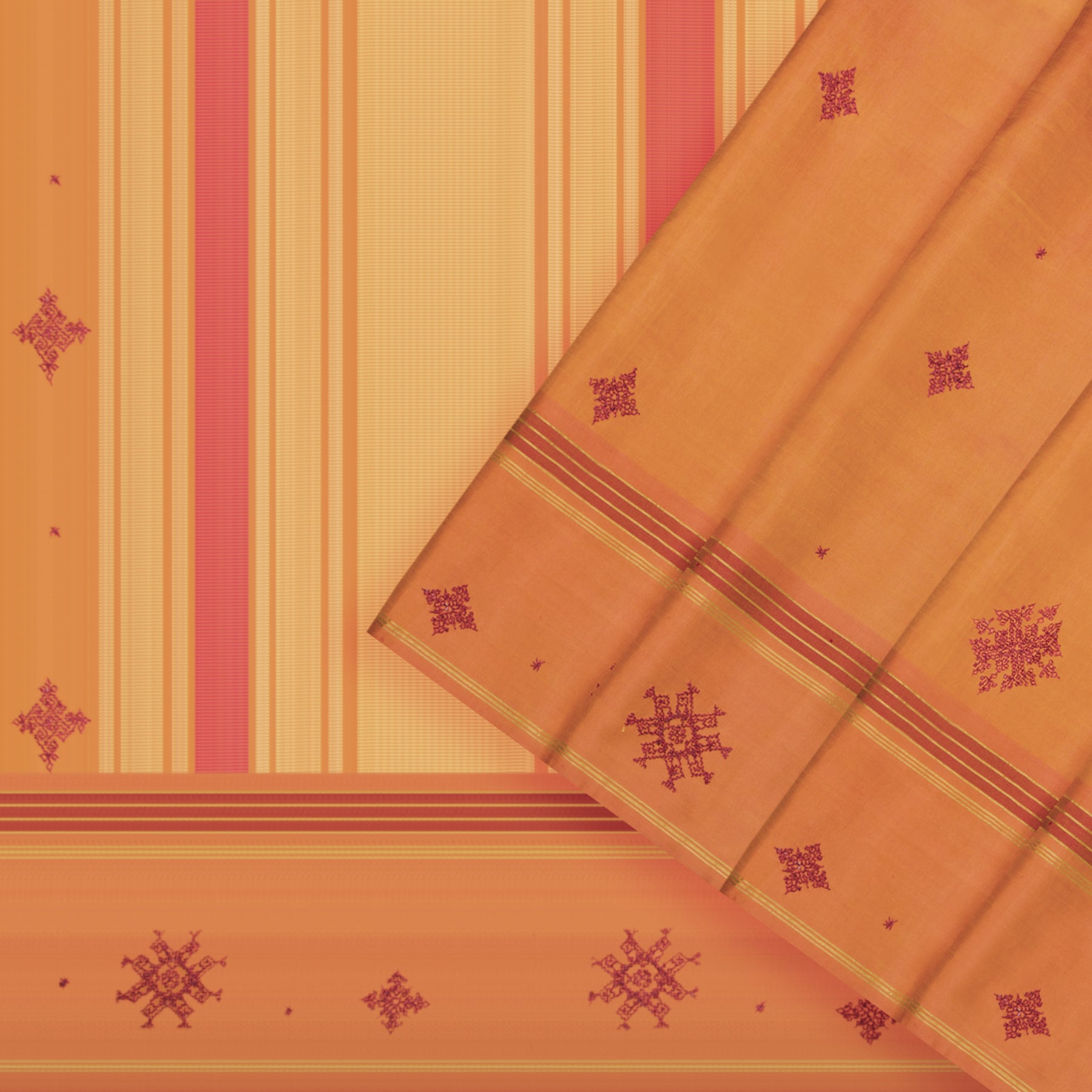 Kanakavalli X Kasuti Kanjivaram Silk Sari 24-040-HS001-11926 - Cover View