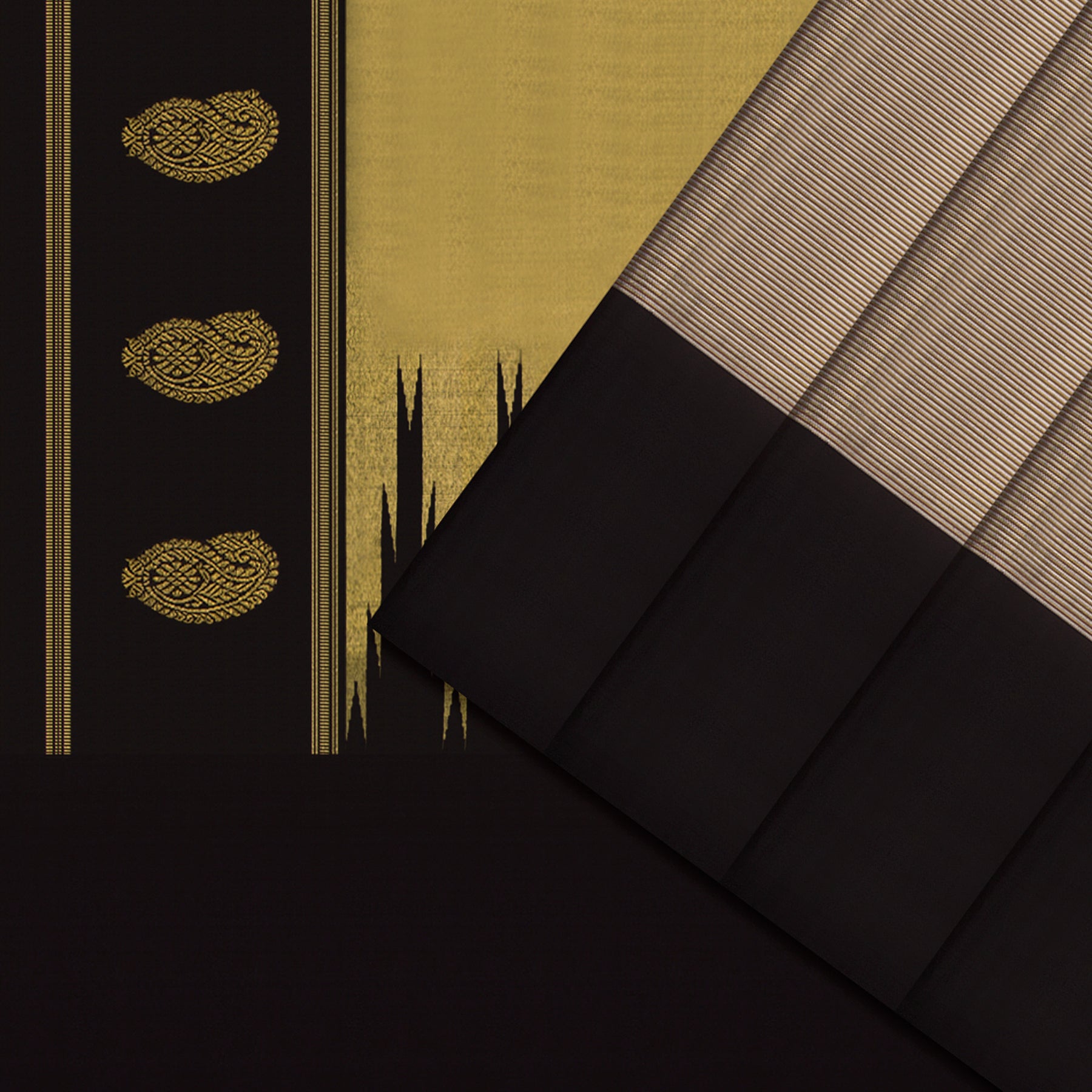 Kanakavalli Kanjivaram Silk Sari 24-040-HS001-11931 - Cover View