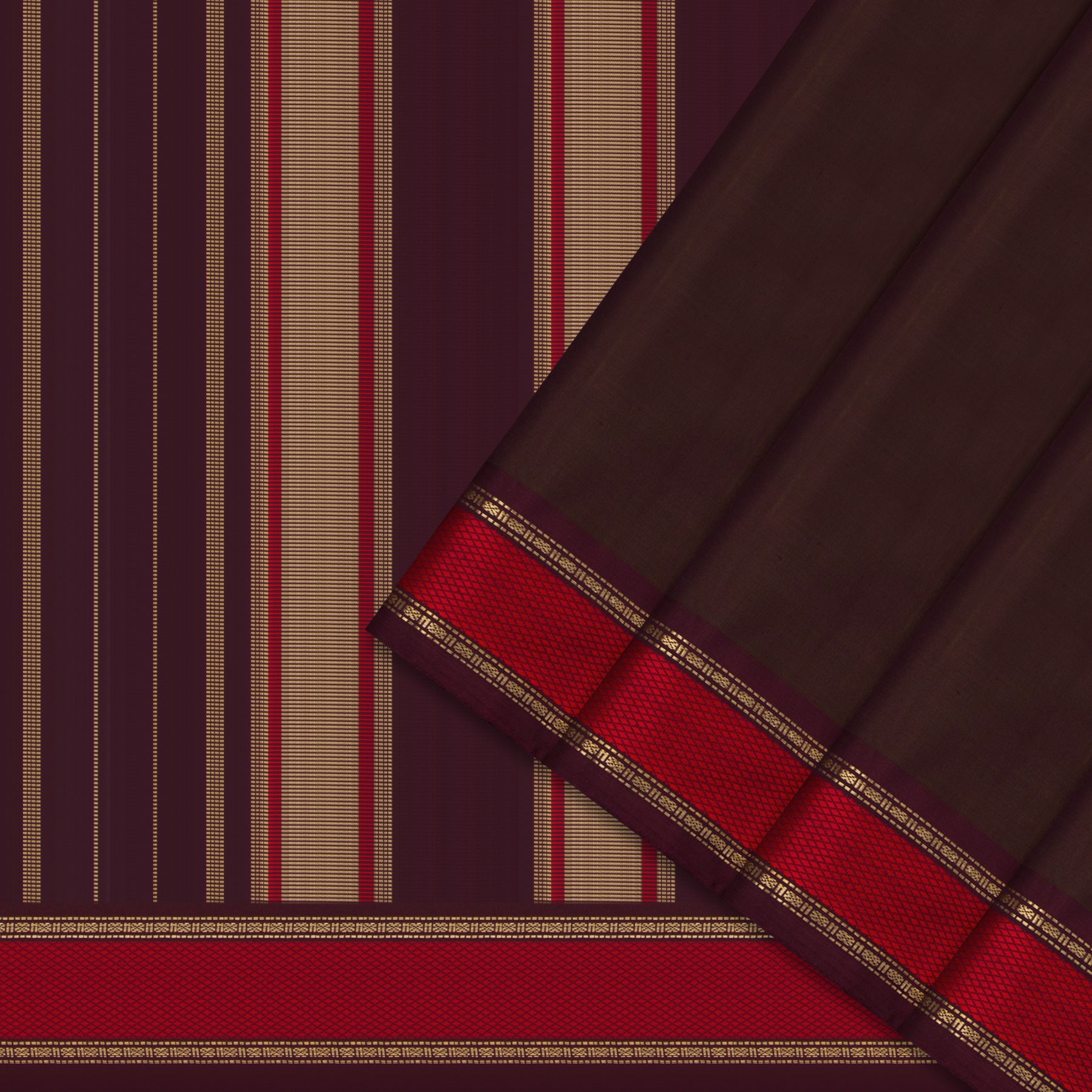 Kanakavalli Kanjivaram Silk Sari 24-040-HS001-11933 - Cover View