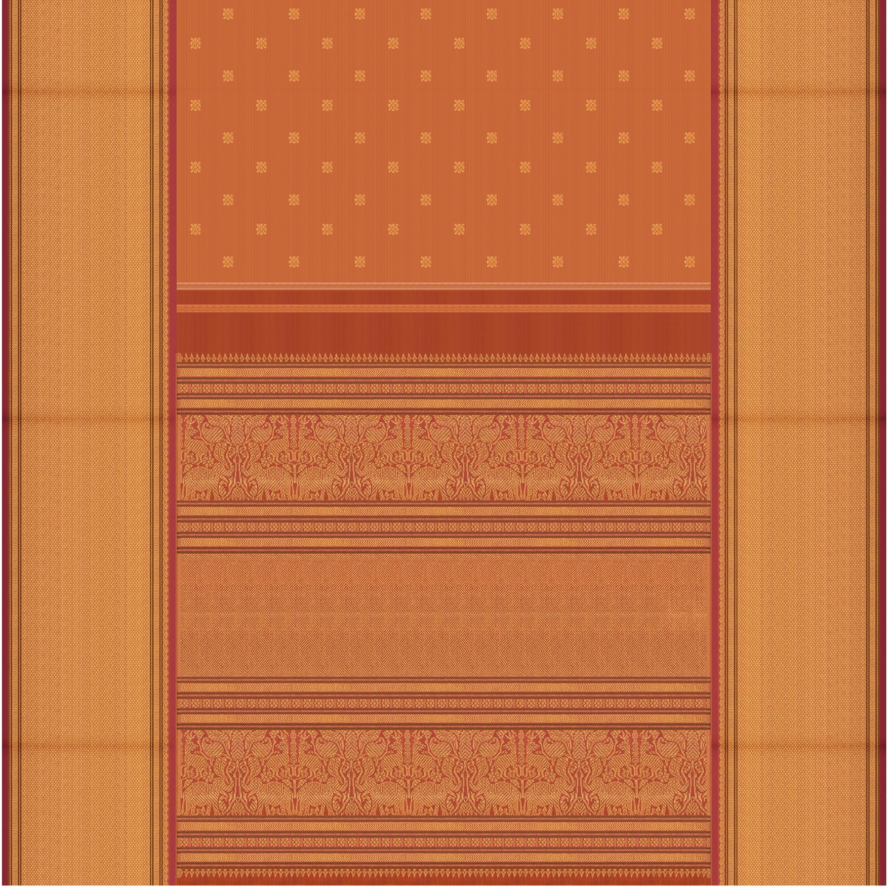 Kanakavalli Kanjivaram Silk Sari 24-040-HS001-12338 - Full View