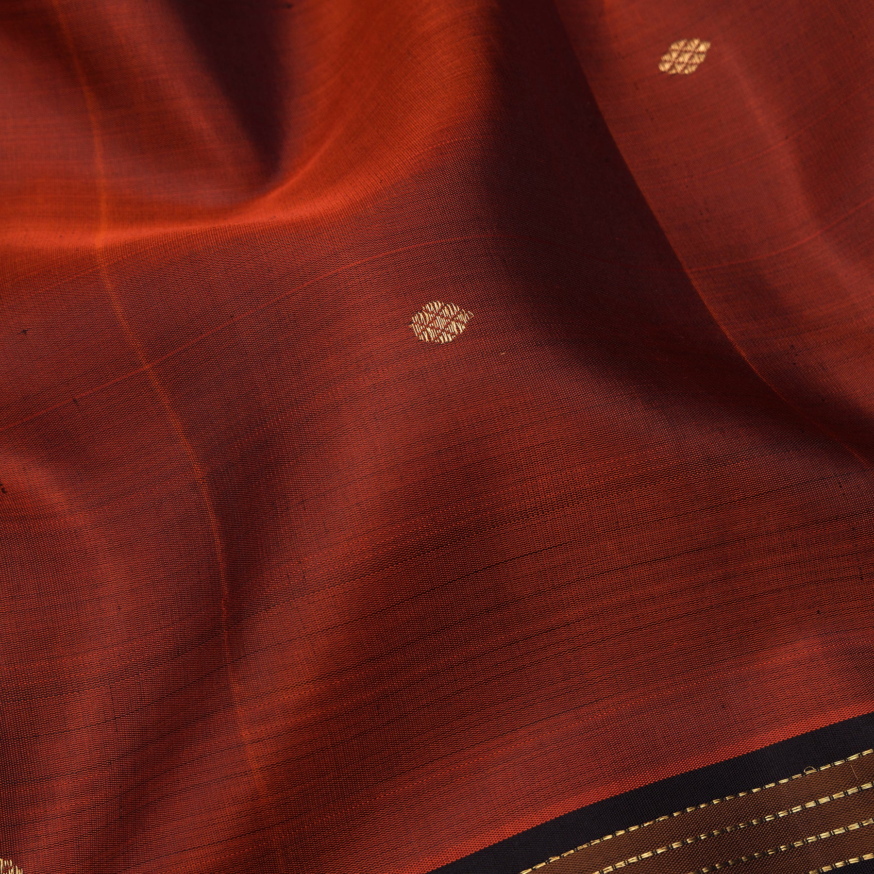 Kanakavalli Kanjivaram Silk Sari 24-040-HS001-12345 - Fabric View