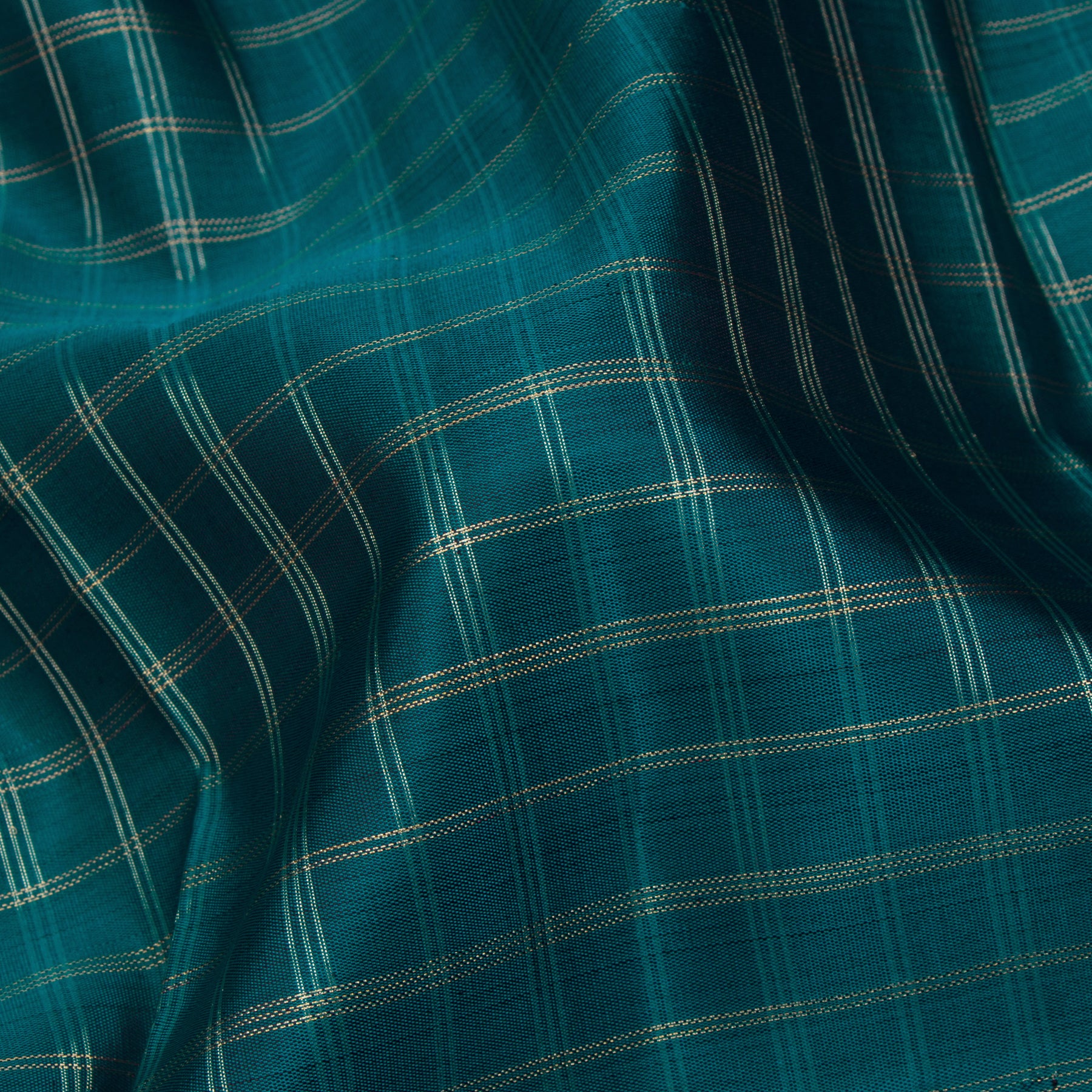Kanakavalli Kanjivaram Silk Sari 24-040-HS001-12401 - Fabric View