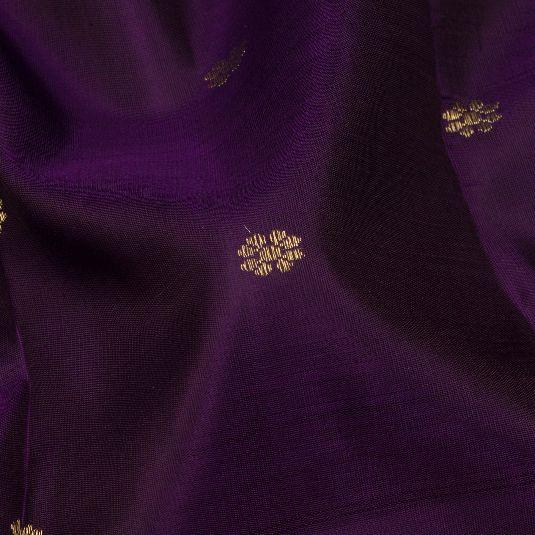 Kanakavalli Kanjivaram Silk Sari 24-040-HS001-13376 - Fabric View