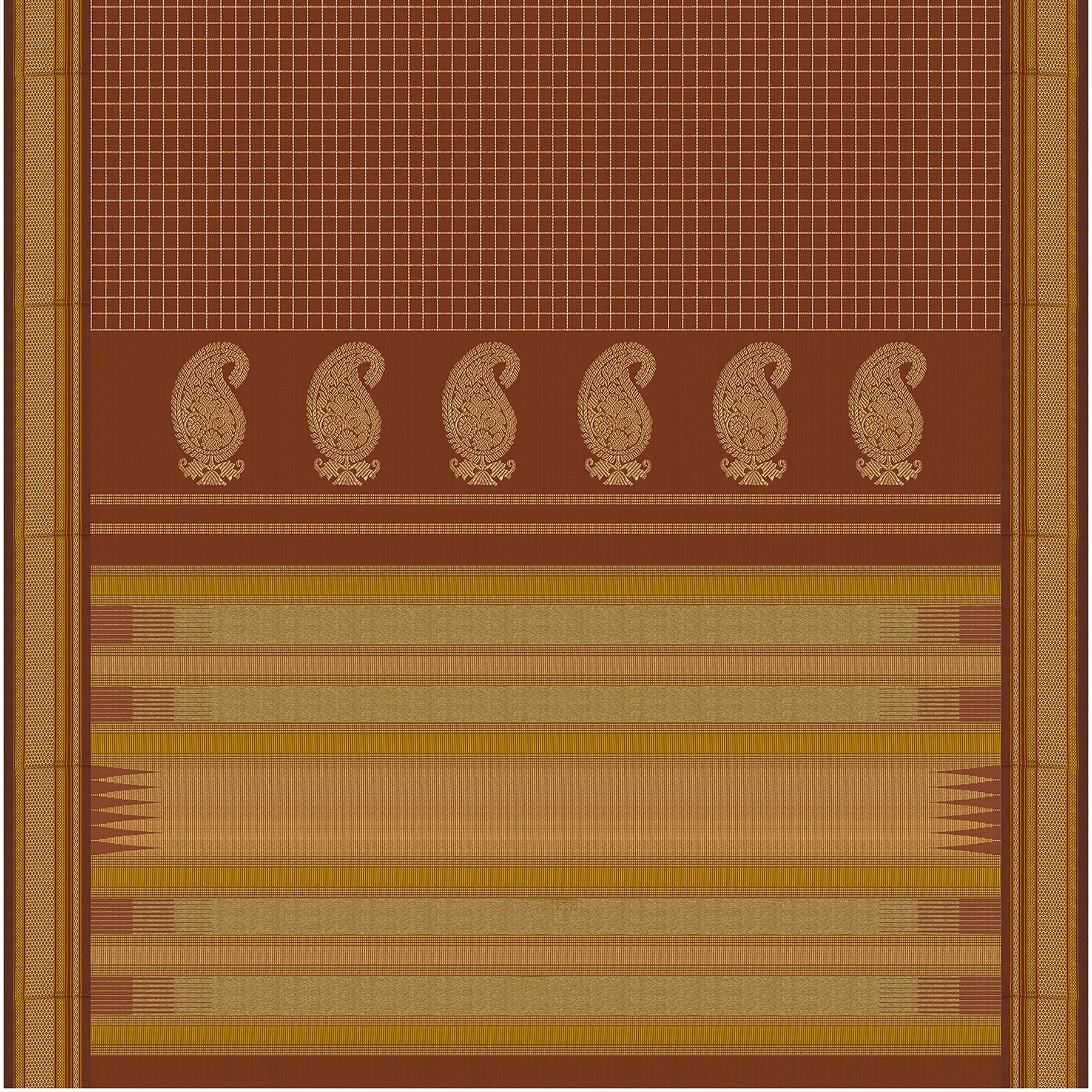 Kanakavalli Kanjivaram Silk Sari 24-040-HS001-14306 - Full View