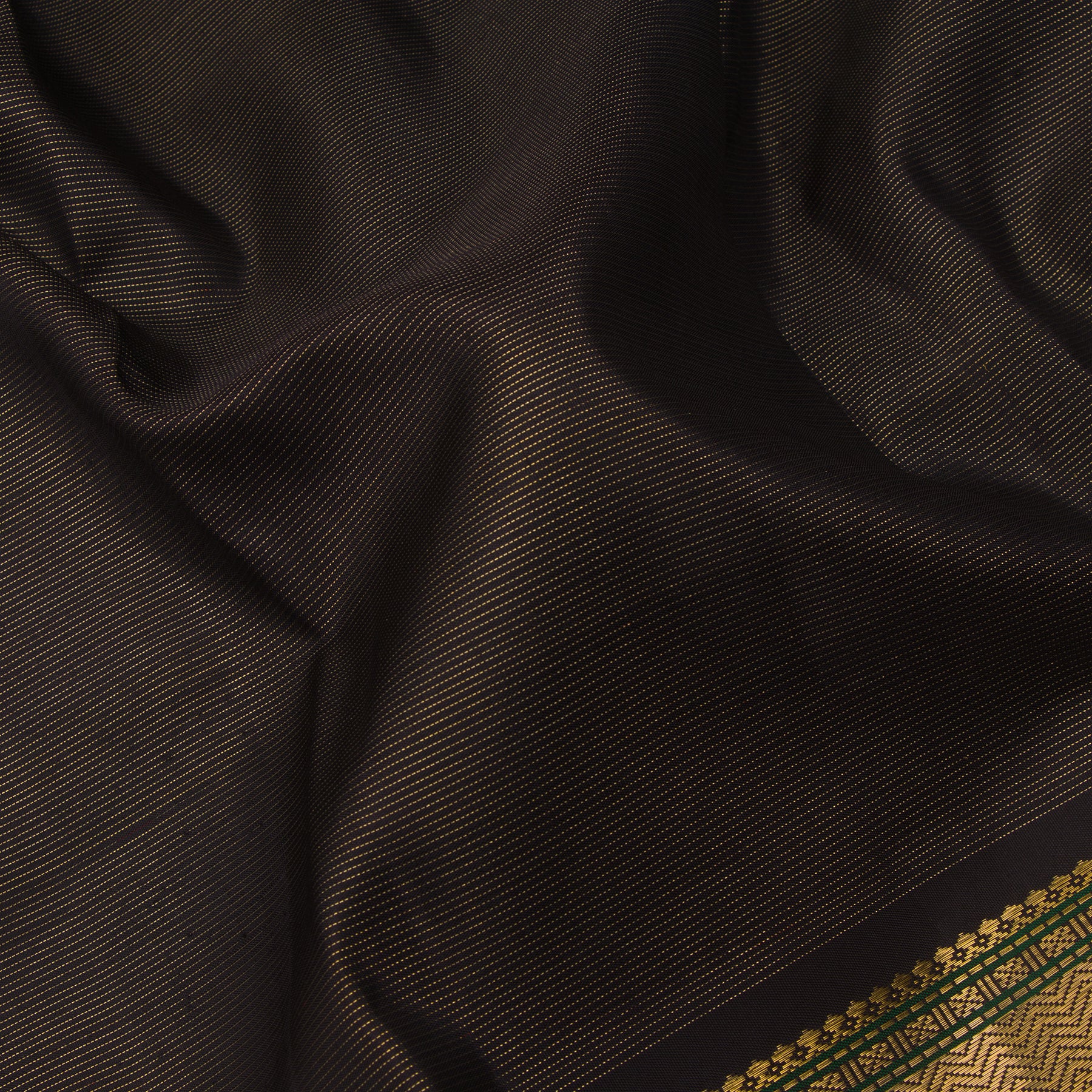 Kanakavalli Kanjivaram Silk Sari 24-041-HS001-01031 - Fabric View