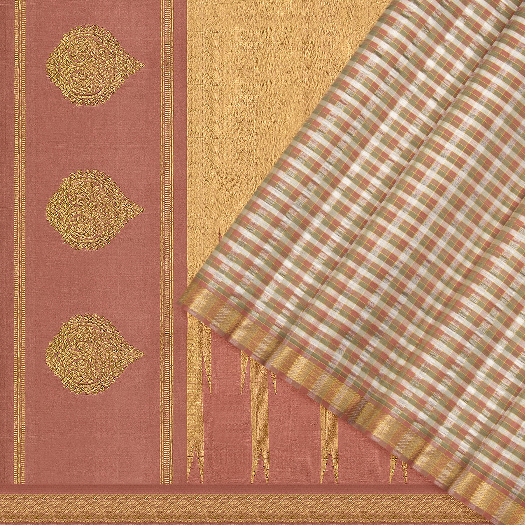 Kanakavalli Kanjivaram Silk Sari 24-041-HS001-02397 - Cover View