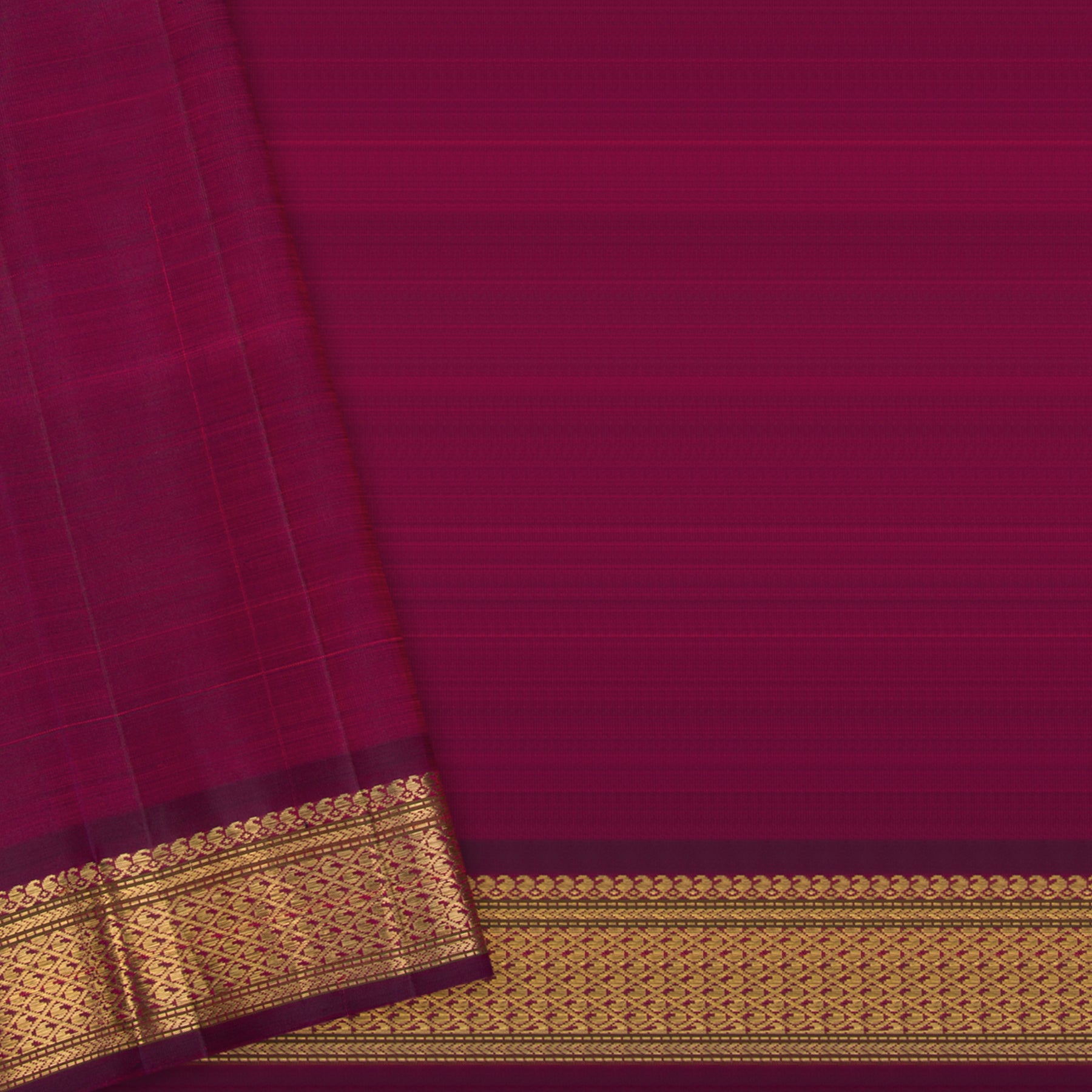 Kanakavalli Kanjivaram Silk Sari 24-041-HS001-04738 - Blouse View