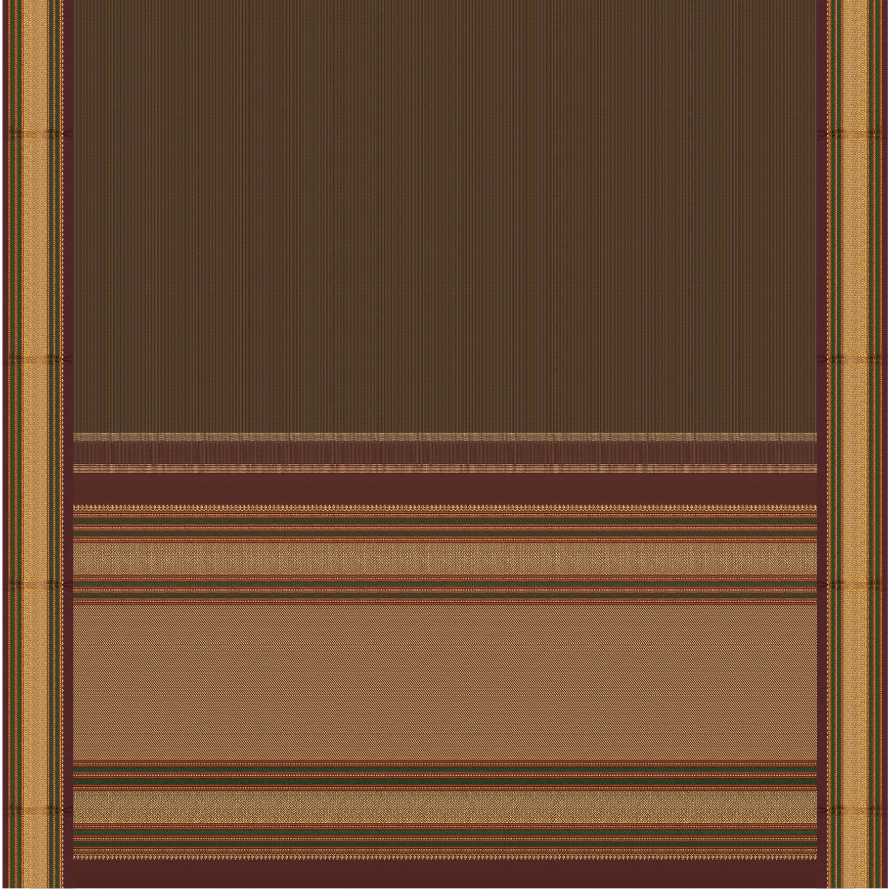 Kanakavalli Kanjivaram Silk Sari 24-041-HS001-04757 - Full View
