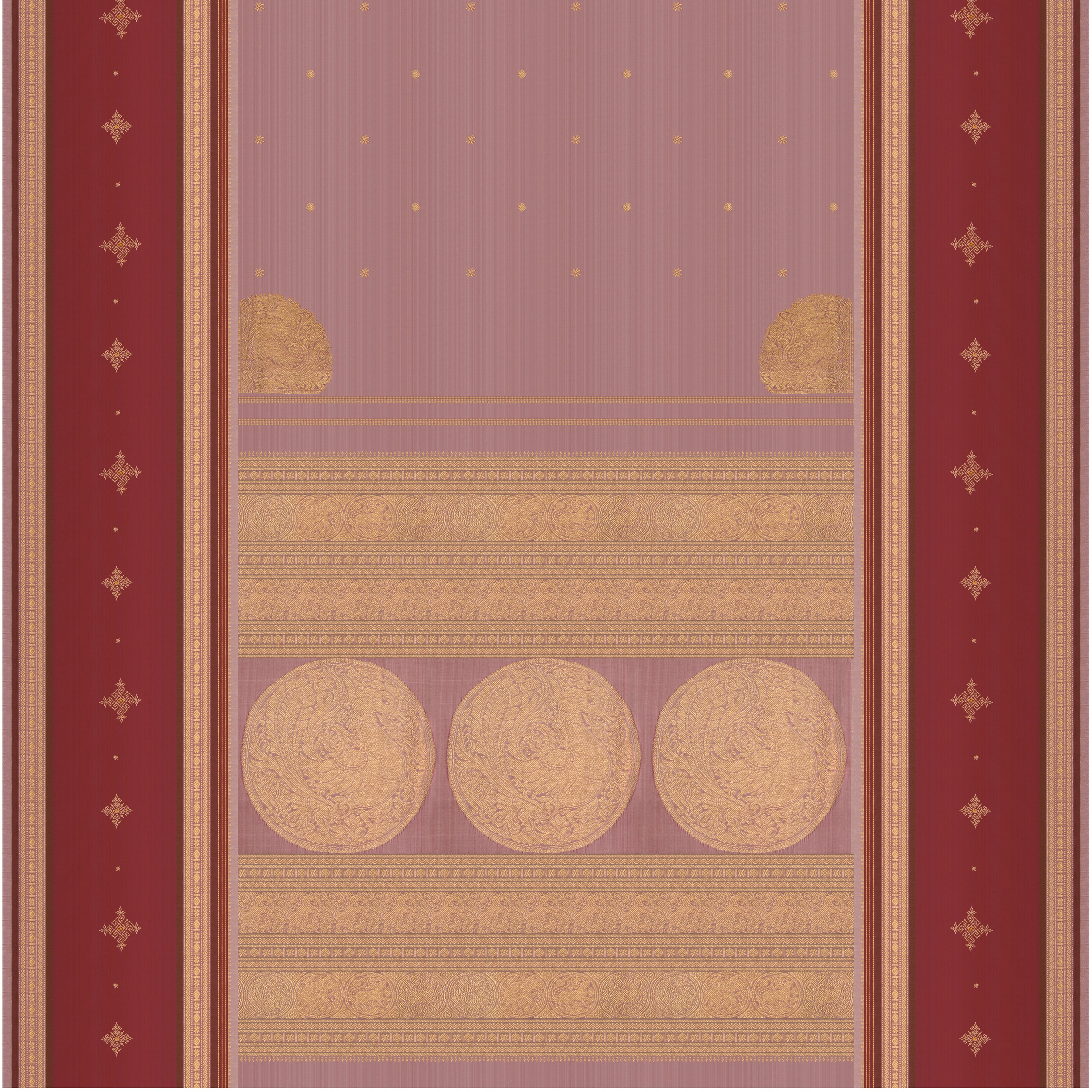 Kanakavalli X Kasuti Kanjivaram Silk Sari 24-041-HS001-06945 - Full View