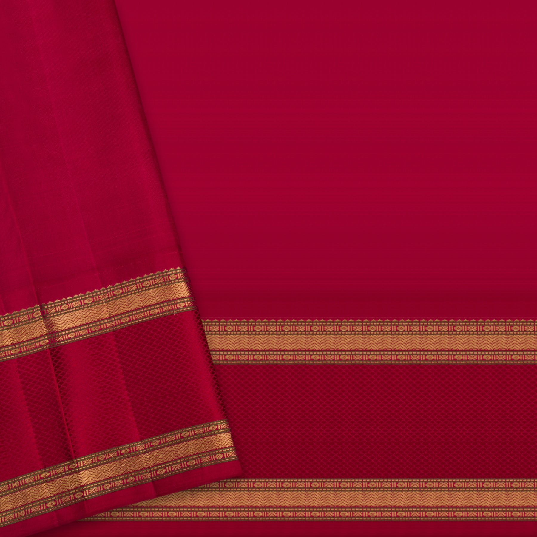 Kanakavalli Kanjivaram Silk Sari 24-041-HS001-08189 - Blouse View