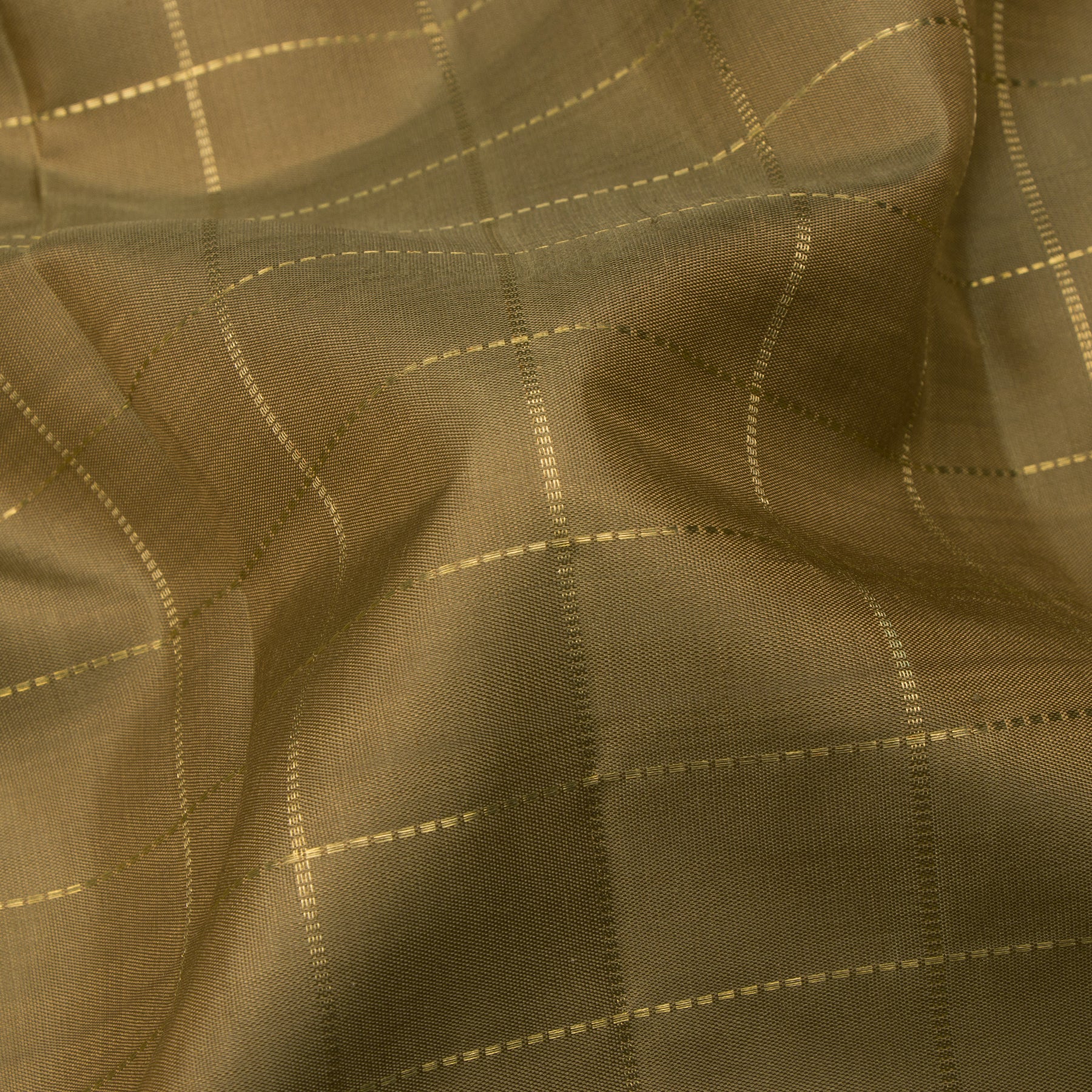 Kanakavalli Kanjivaram Silk Sari 24-041-HS001-08191 - Fabric View