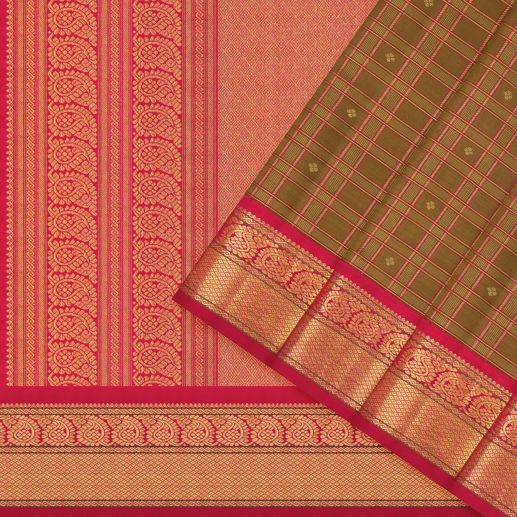 Kanakavalli Kanjivaram Silk Sari 24-041-HS001-10532