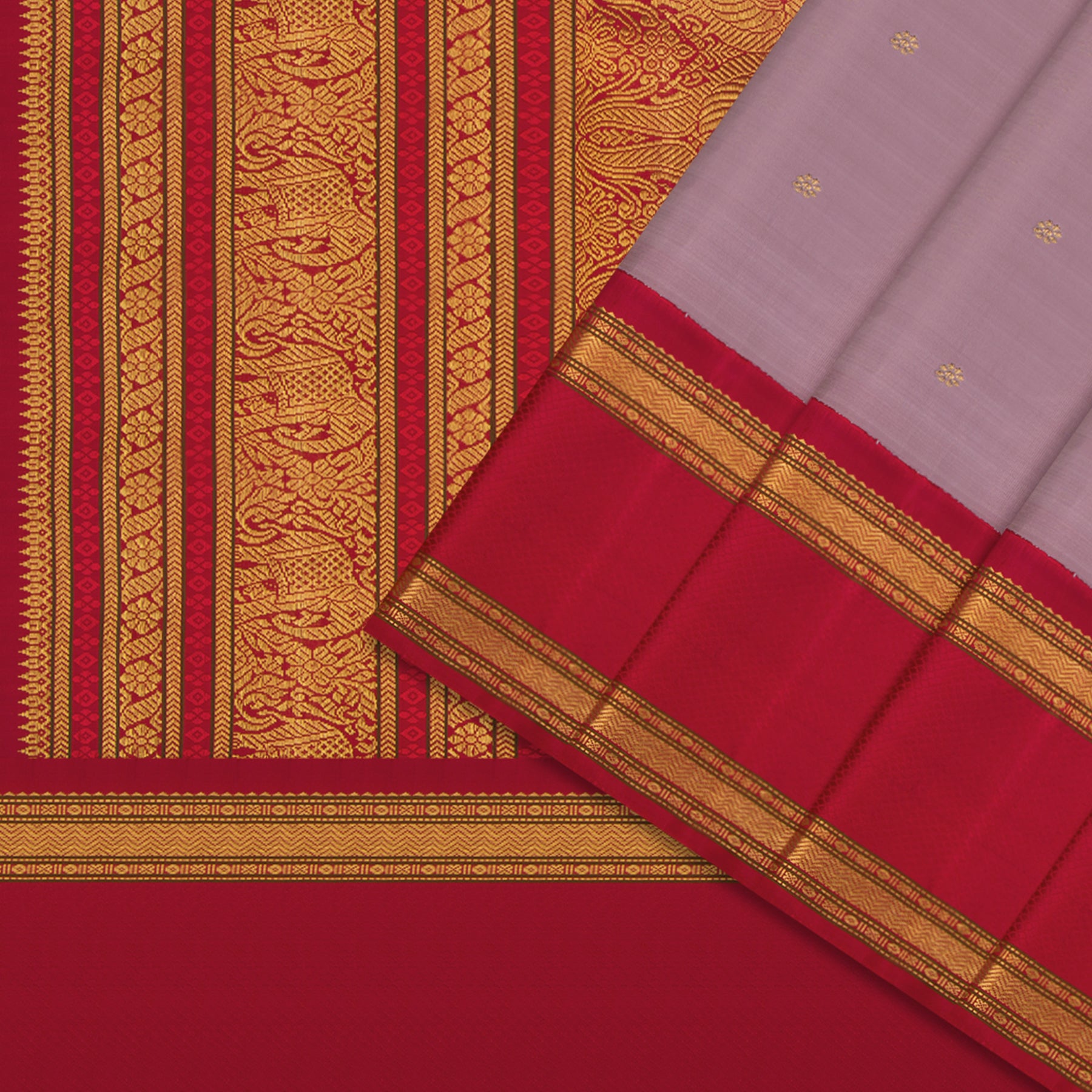 Kanakavalli Kanjivaram Silk Sari 24-041-HS001-14329 - Cover View