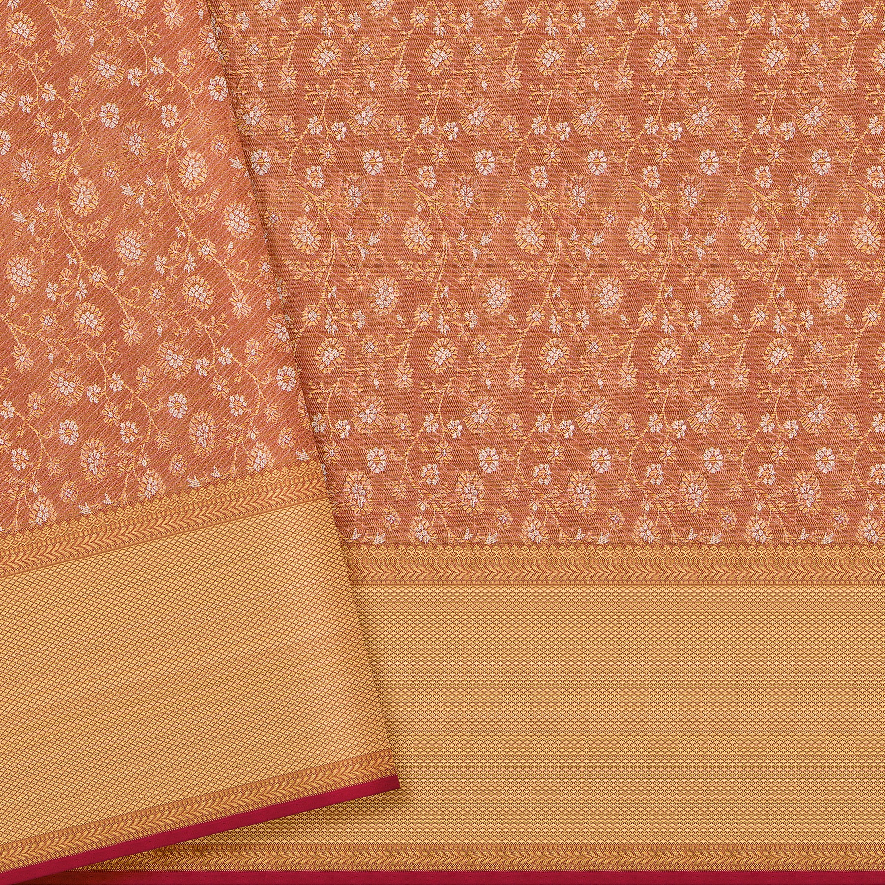 Kanakavalli Kanjivaram Silk Sari 24-060-HS001-06385 - Blouse View