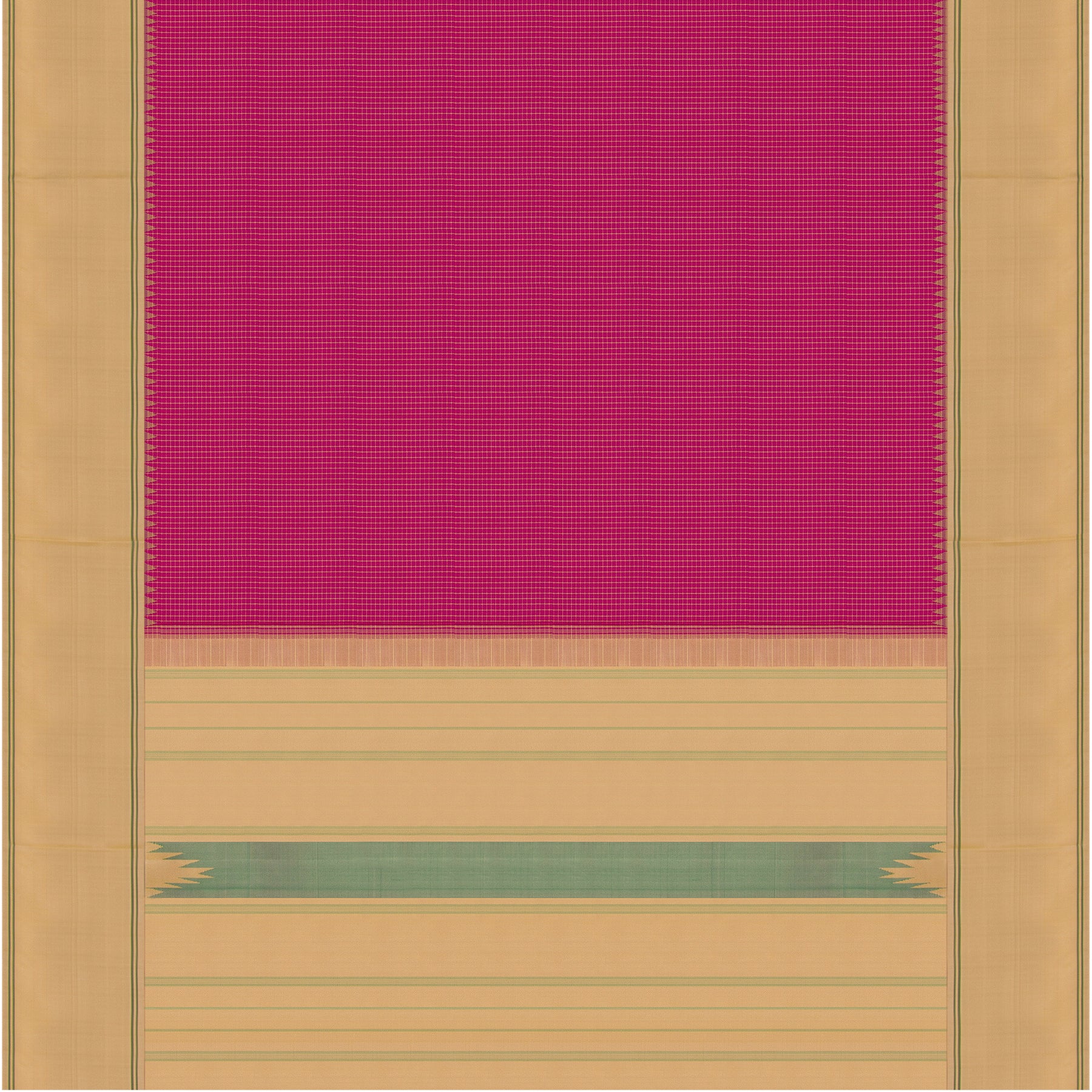 Kanakavalli Kanjivaram Silk Sari 24-100-HS001-01458 - Full View