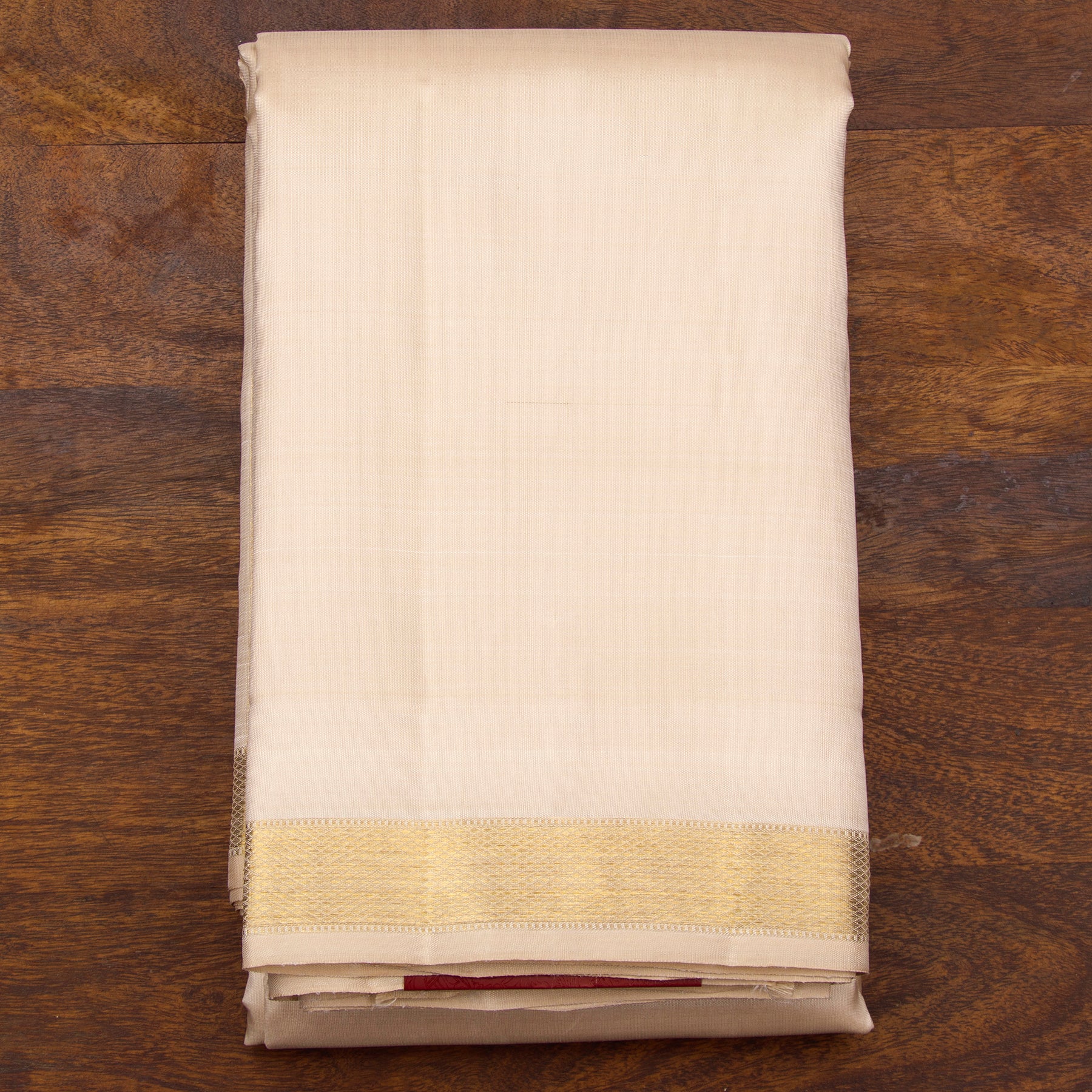 Kanakavalli Kanjivaram Silk Angavastram CO-ORD 24-110-AF001-03042 - Folded View