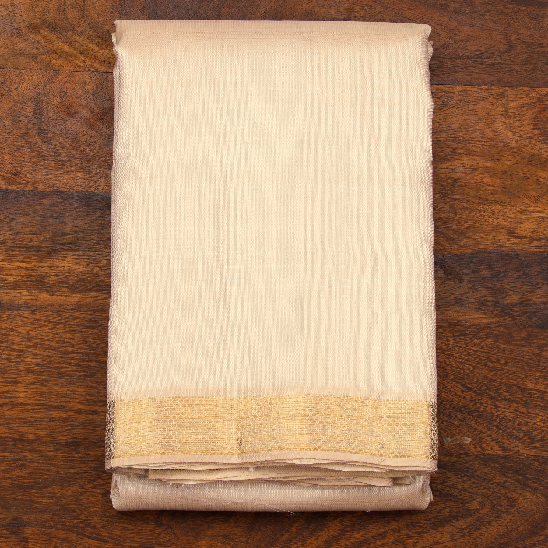 Kanakavalli Kanjivaram Silk Angavastram CO-ORD 24-110-AF001-03796 - Folded View