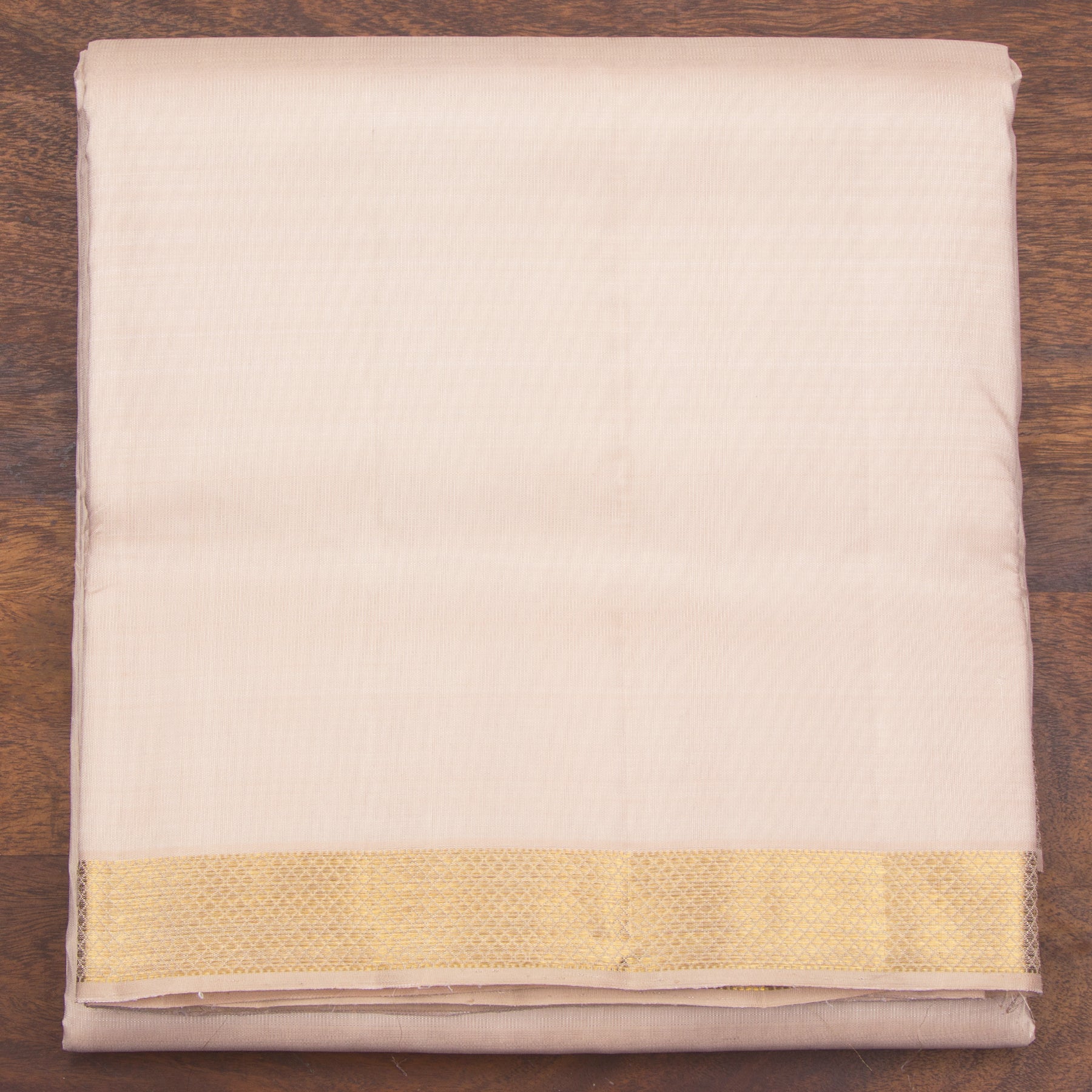 Kanakavalli Kanjivaram Silk Angavastram CO-ORD 24-110-AF001-11417 - Folded View