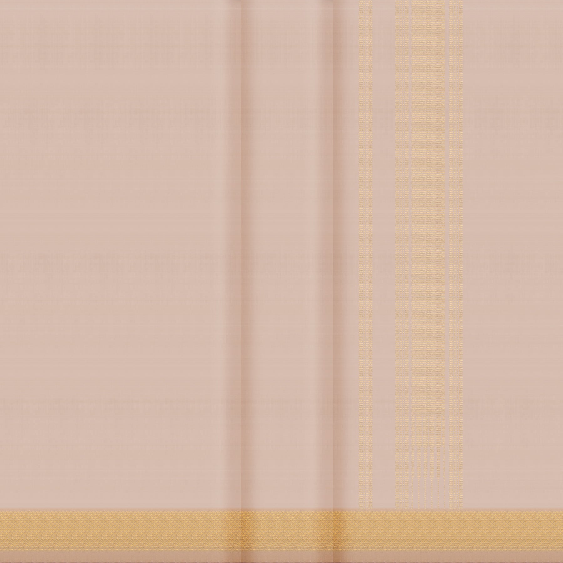 Kanakavalli Kanjivaram Silk Angavastram CO-ORD 24-110-AF001-12234 - Double Pleated View
