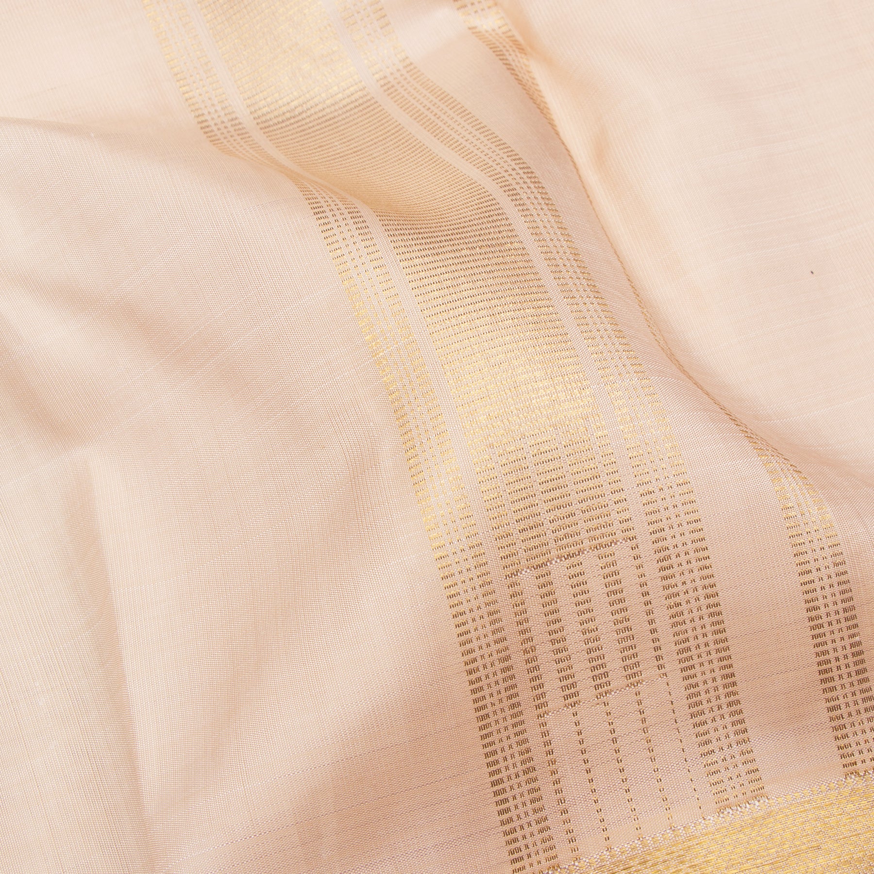 Kanakavalli Kanjivaram Silk Angavastram CO-ORD 24-110-AF001-12237 - Detailed View