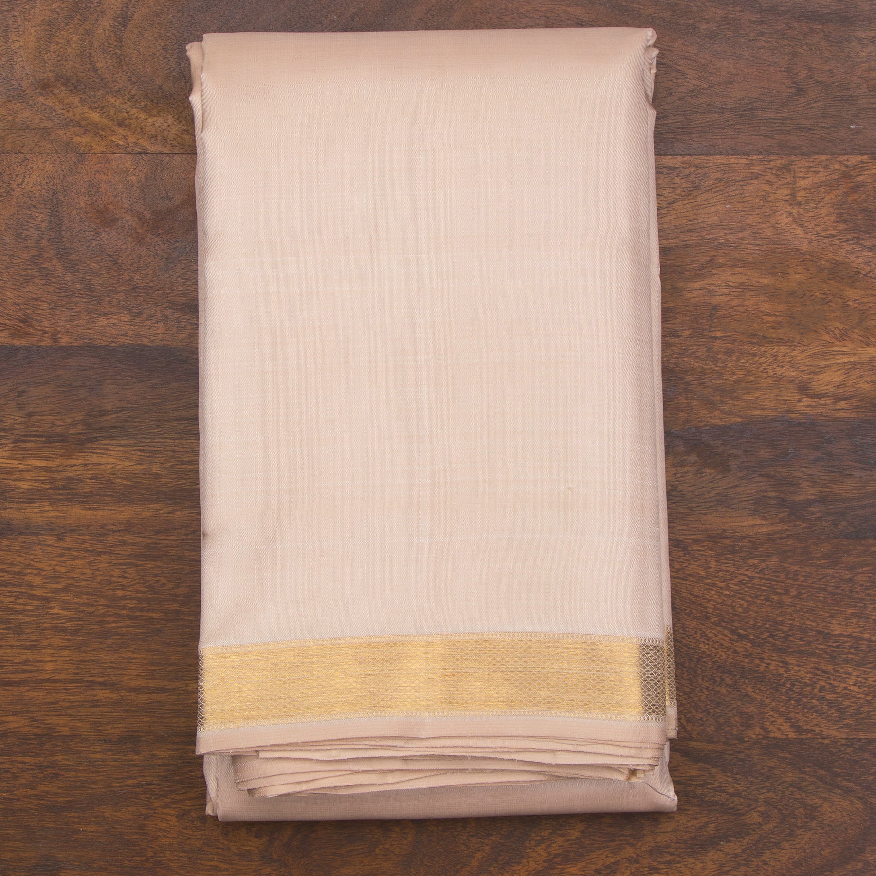 Kanakavalli Kanjivaram Silk Angavastram CO-ORD 24-110-AF001-12721 - Folded View