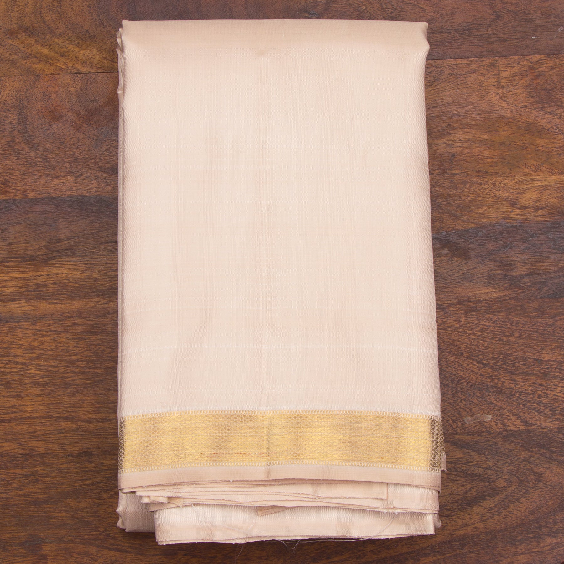 Kanakavalli Kanjivaram Silk Angavastram CO-ORD 24-110-AF001-12728 - Folded View