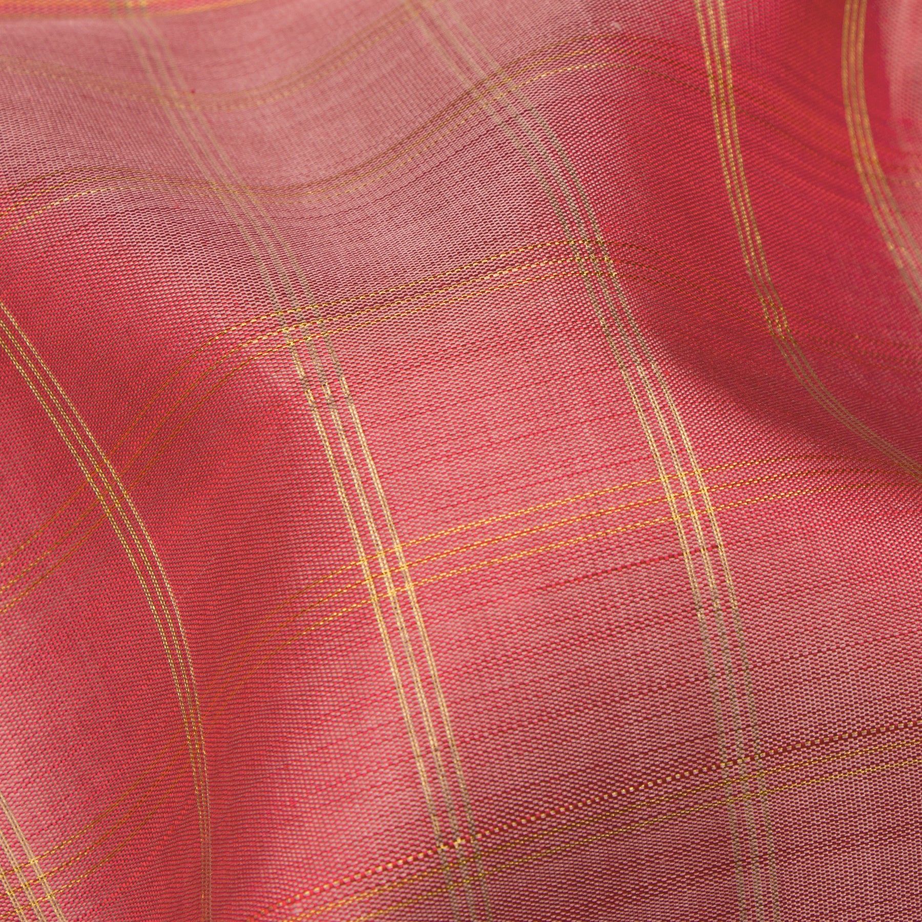 Kanakavalli X Kasuti Kanjivaram Silk Blouse Length 24-110-HB001-09823 - Fabric View