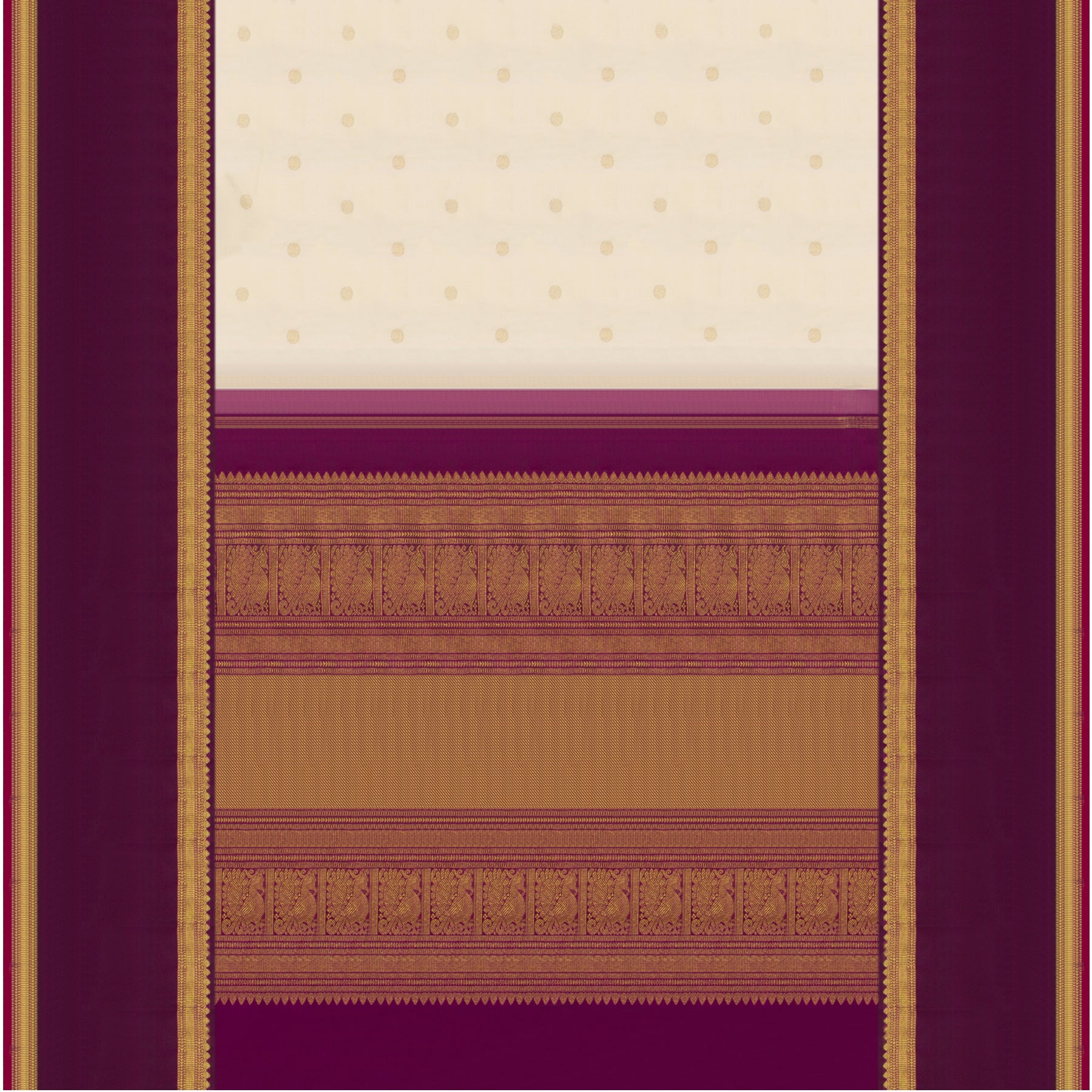 Kanakavalli Kanjivaram Silk Sari 24-110-HS001-00230 - Full View