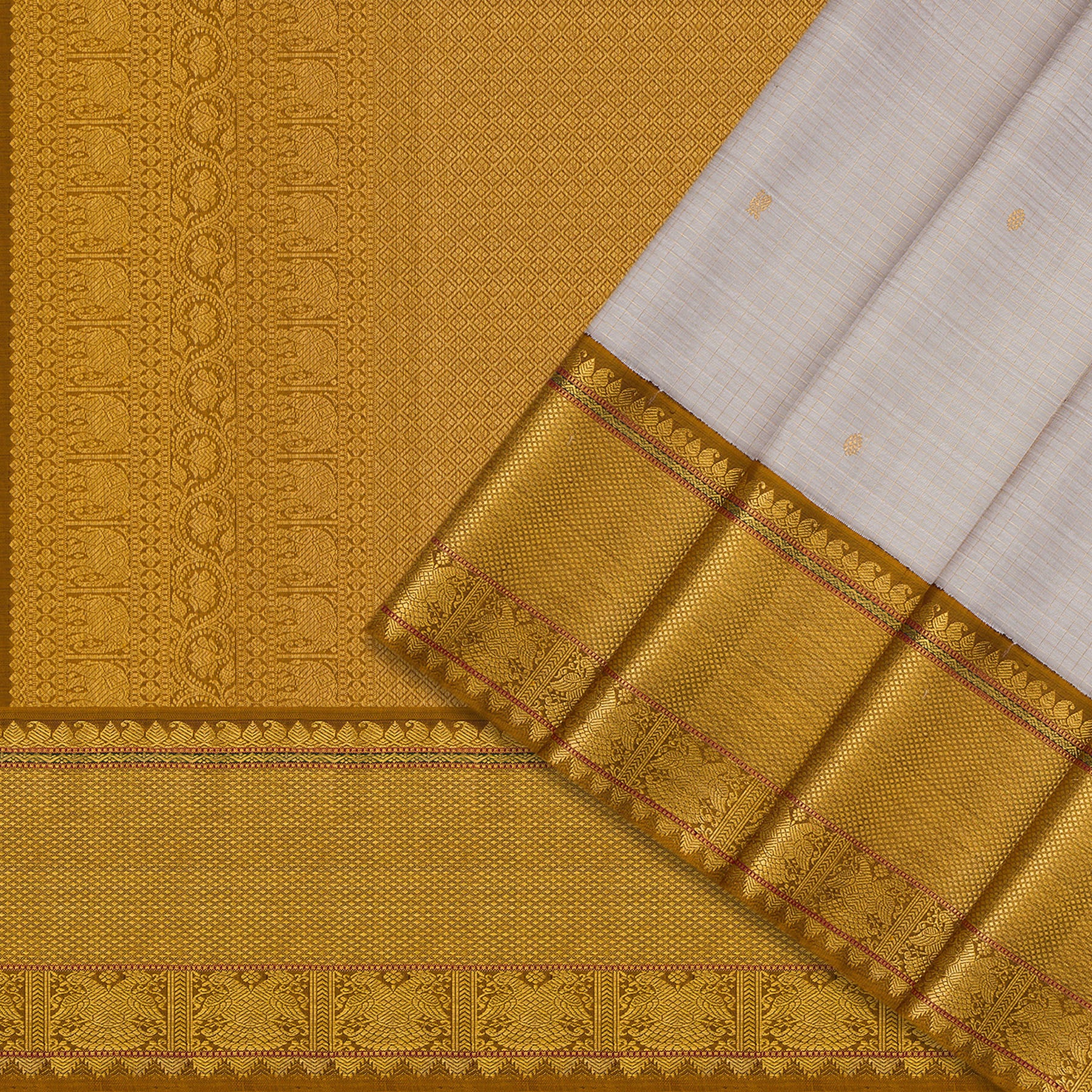 Kanakavalli Kanjivaram Silk Sari 24-110-HS001-00525 - Cover View