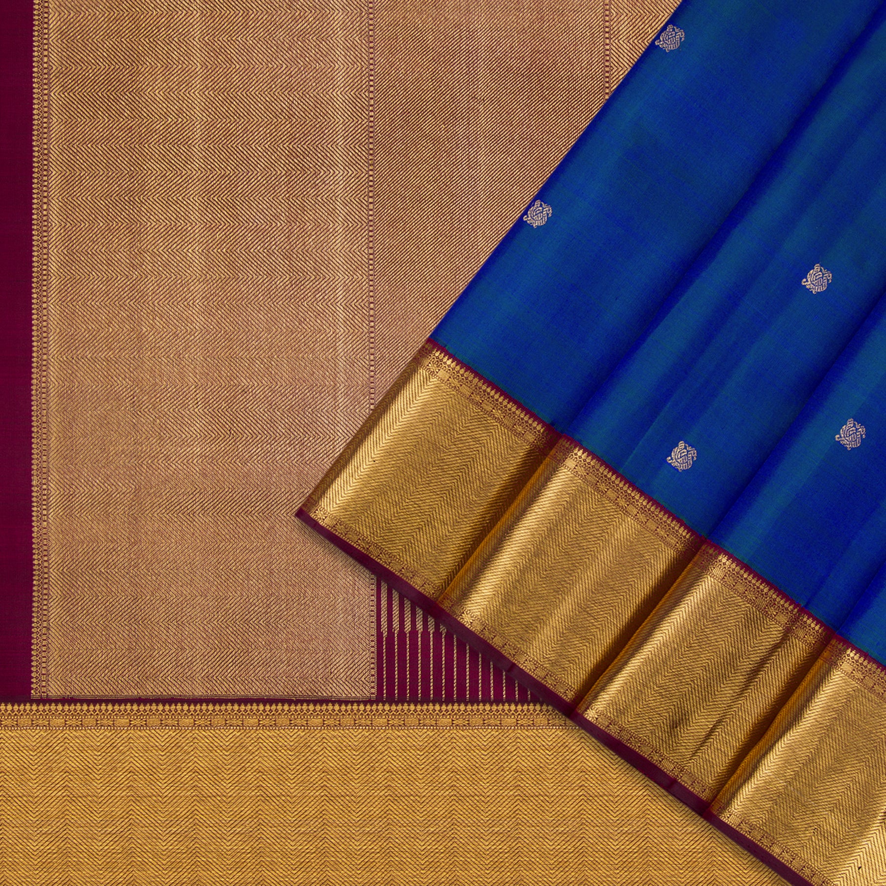 Kanakavalli Kanjivaram Silk Sari 24-110-HS001-00531 - Cover View