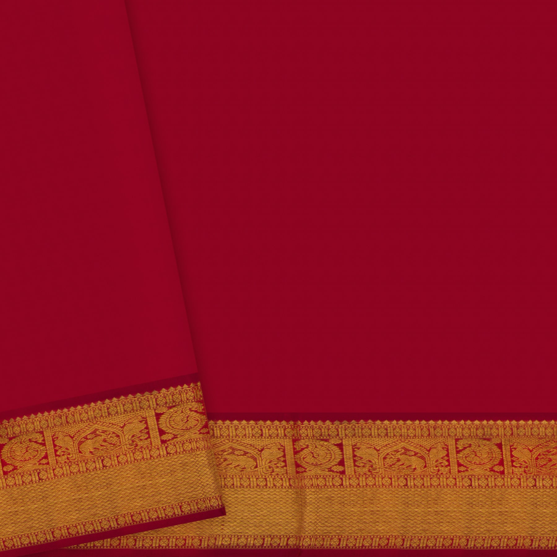 Kanakavalli Kanjivaram Silk Sari 24-110-HS001-00541 - Blouse View